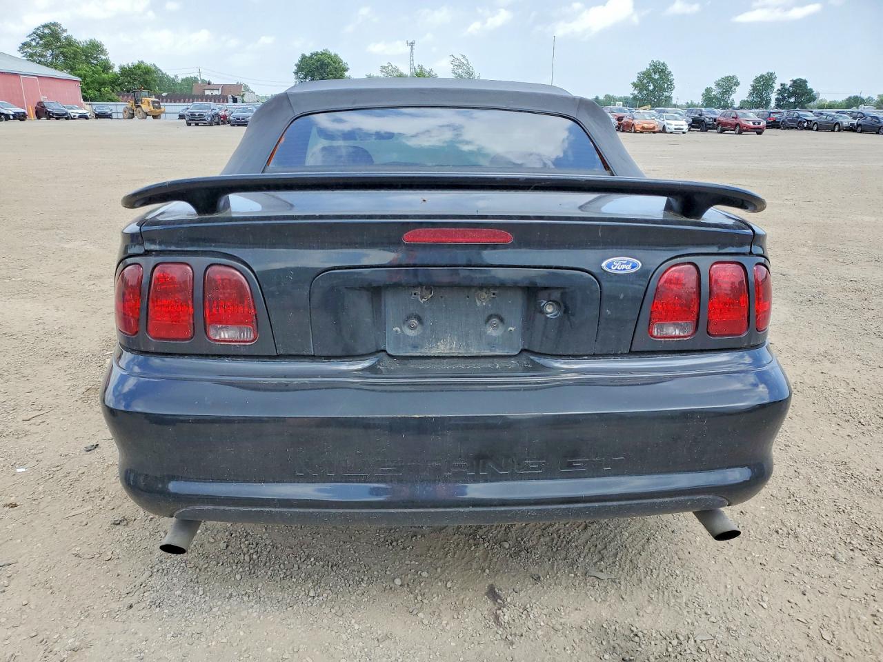 1995 Ford Mustang Gt Black vin: 1FALP45T9SF238549