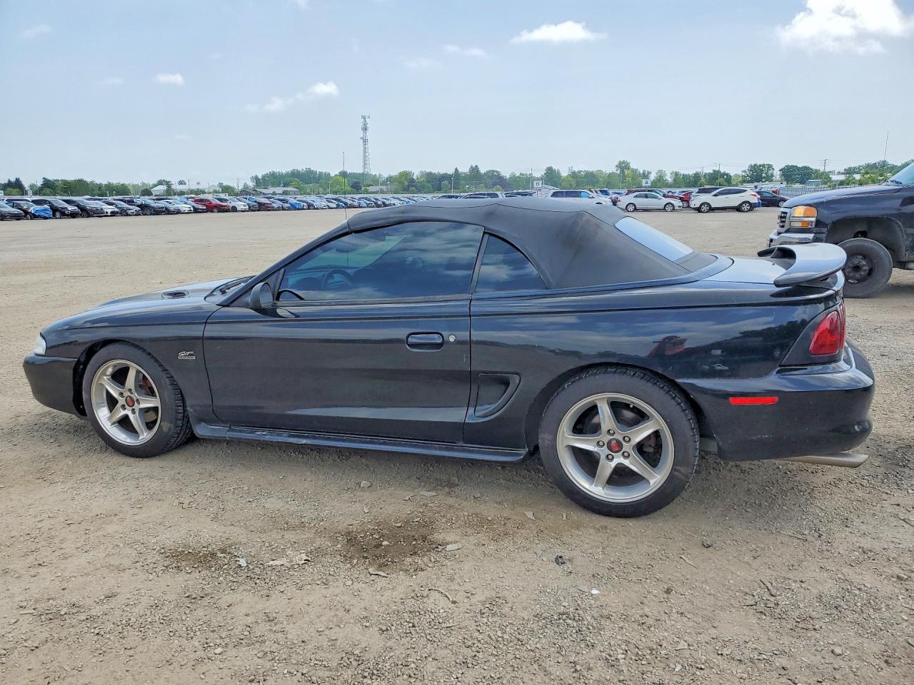 1995 Ford Mustang Gt Black vin: 1FALP45T9SF238549