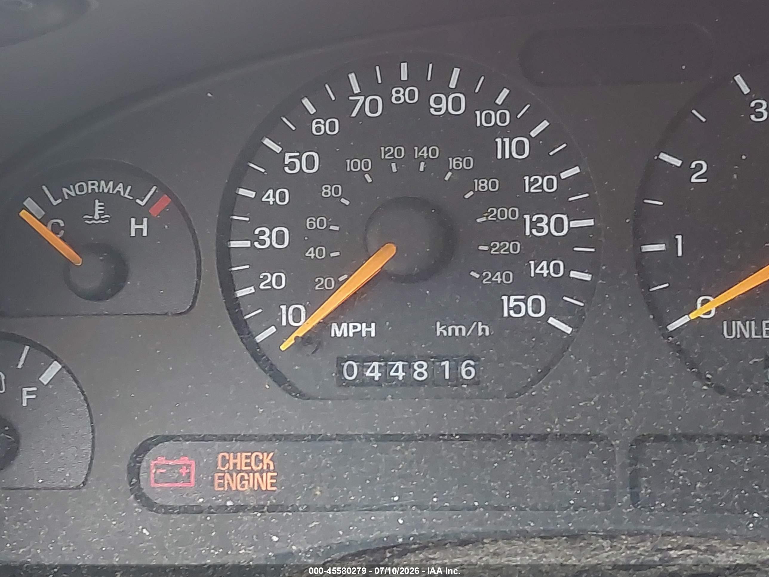 1996 Ford Mustang Gt Red vin: 1FALP45X0TF221448