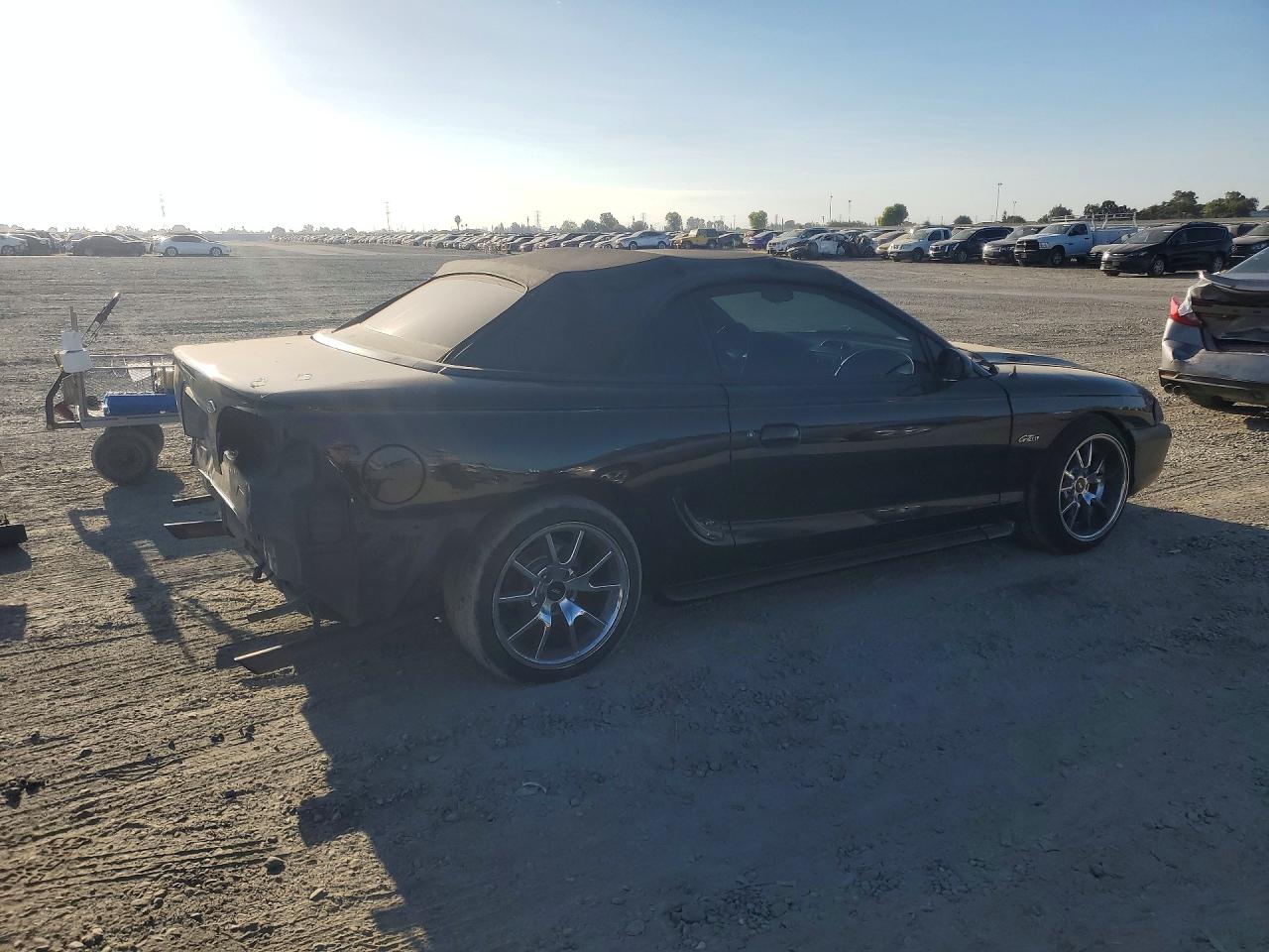 1997 Ford Mustang Gt Black vin: 1FALP45X0VF185733