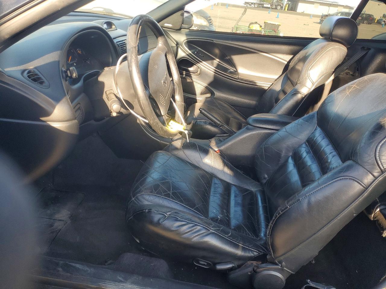 1997 Ford Mustang Gt Black vin: 1FALP45X0VF185733