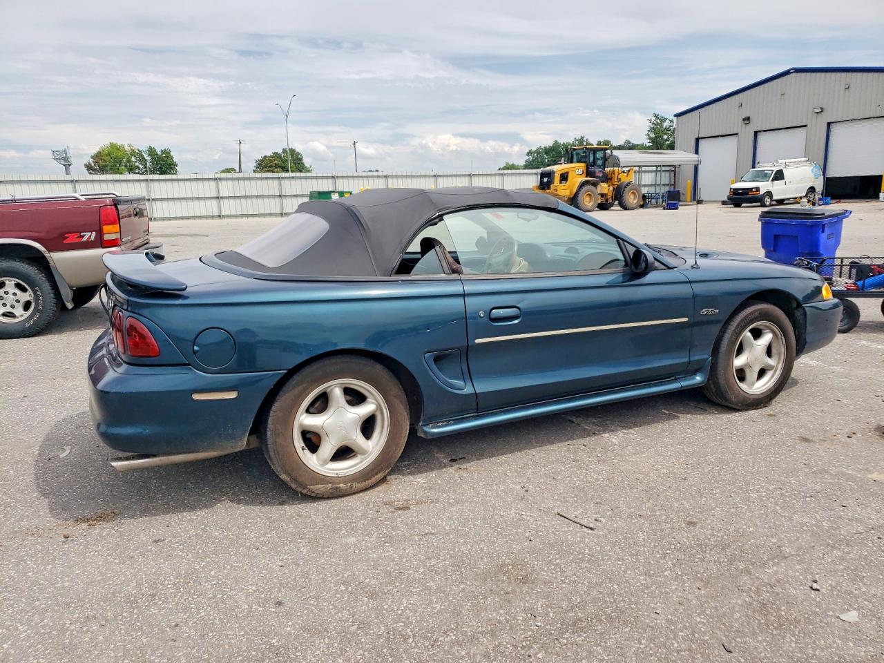 1996 Ford Mustang Gt Blue vin: 1FALP45X7TF133576