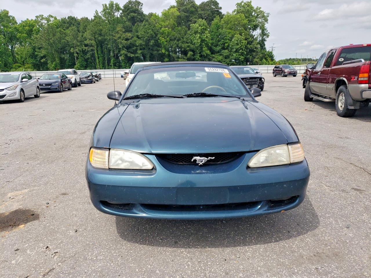 1996 Ford Mustang Gt Blue vin: 1FALP45X7TF133576