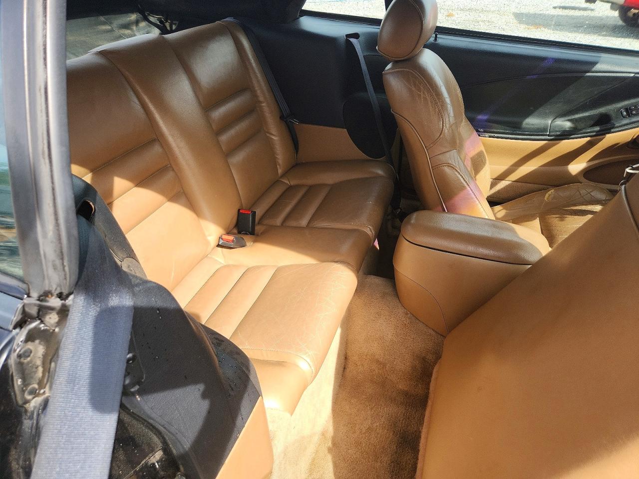 1996 Ford Mustang Gt Black vin: 1FALP45X7TF180669