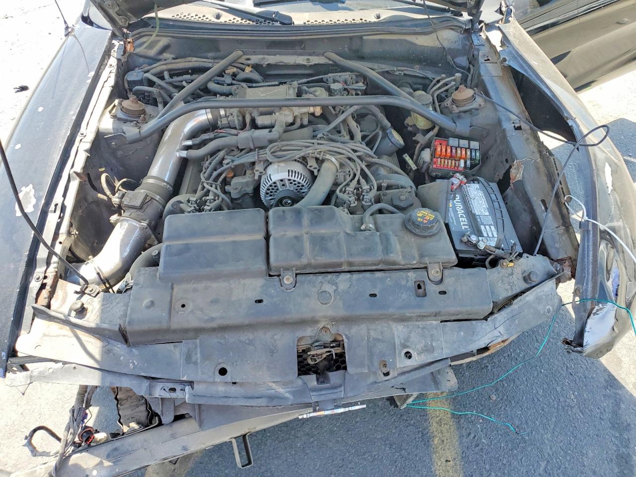 1996 Ford Mustang Gt Black vin: 1FALP45X7TF225268