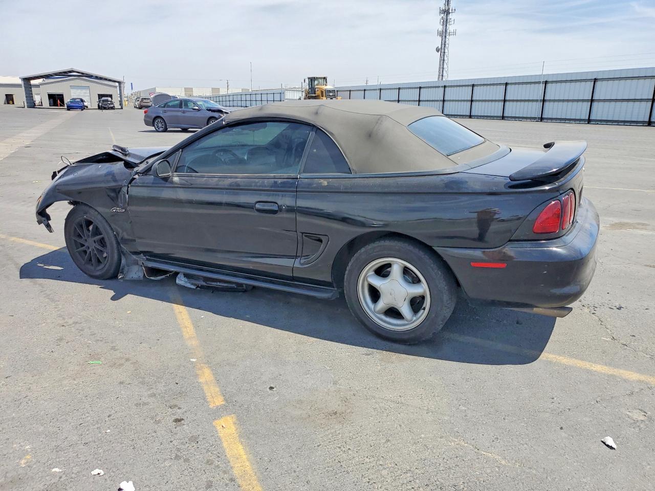 1996 Ford Mustang Gt Black vin: 1FALP45X7TF225268