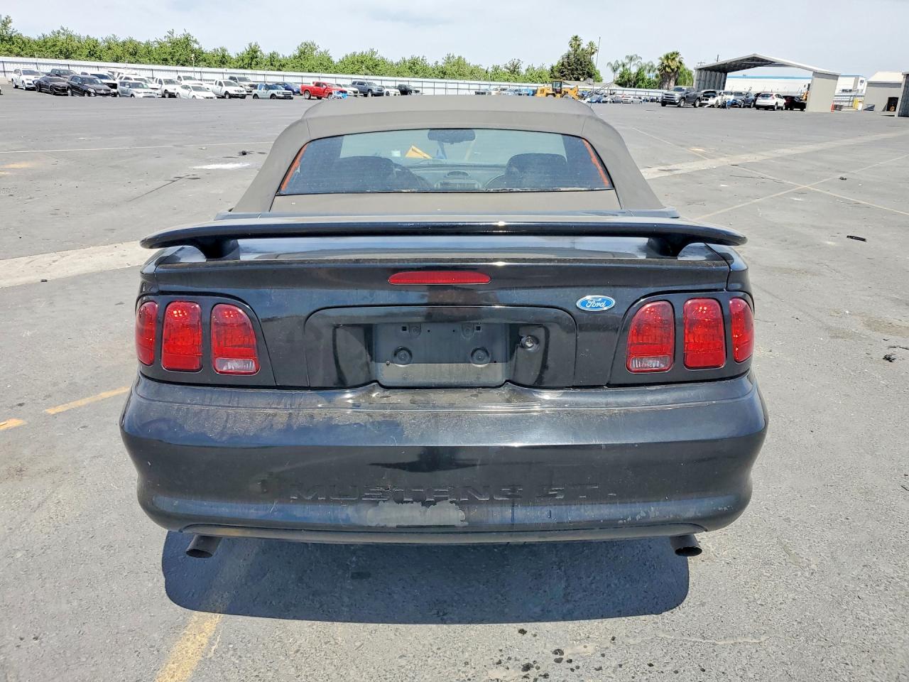 1996 Ford Mustang Gt Black vin: 1FALP45X7TF225268