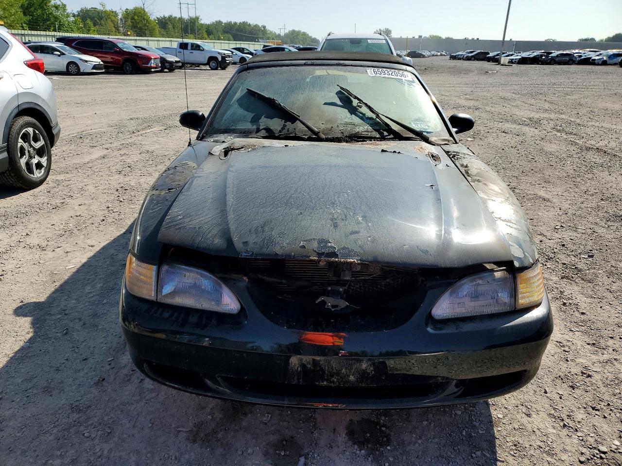 1996 Ford Mustang Gt Black vin: 1FALP45X9TF170449
