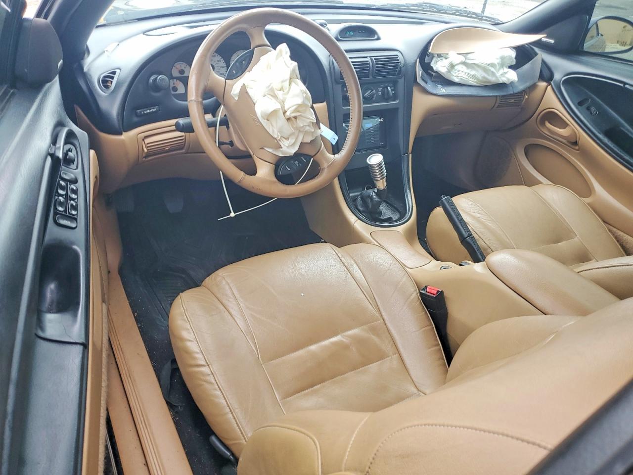 1996 Ford Mustang Cobra Black vin: 1FALP46V4TF188029