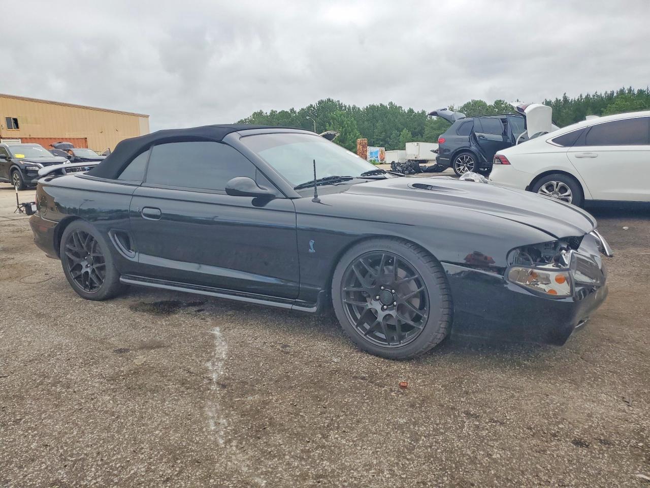 1996 Ford Mustang Cobra Black vin: 1FALP46V4TF188029