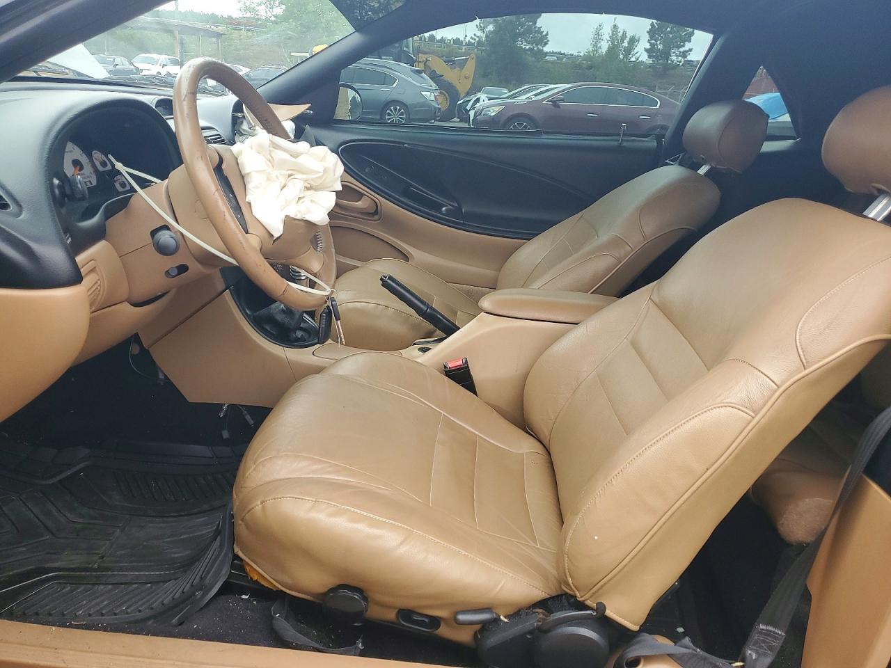 1996 Ford Mustang Cobra Black vin: 1FALP46V4TF188029