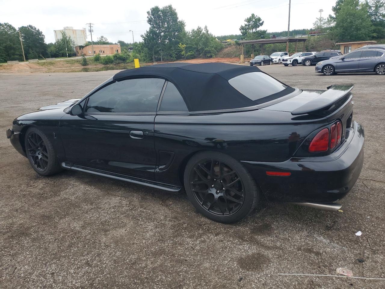 1996 Ford Mustang Cobra Black vin: 1FALP46V4TF188029