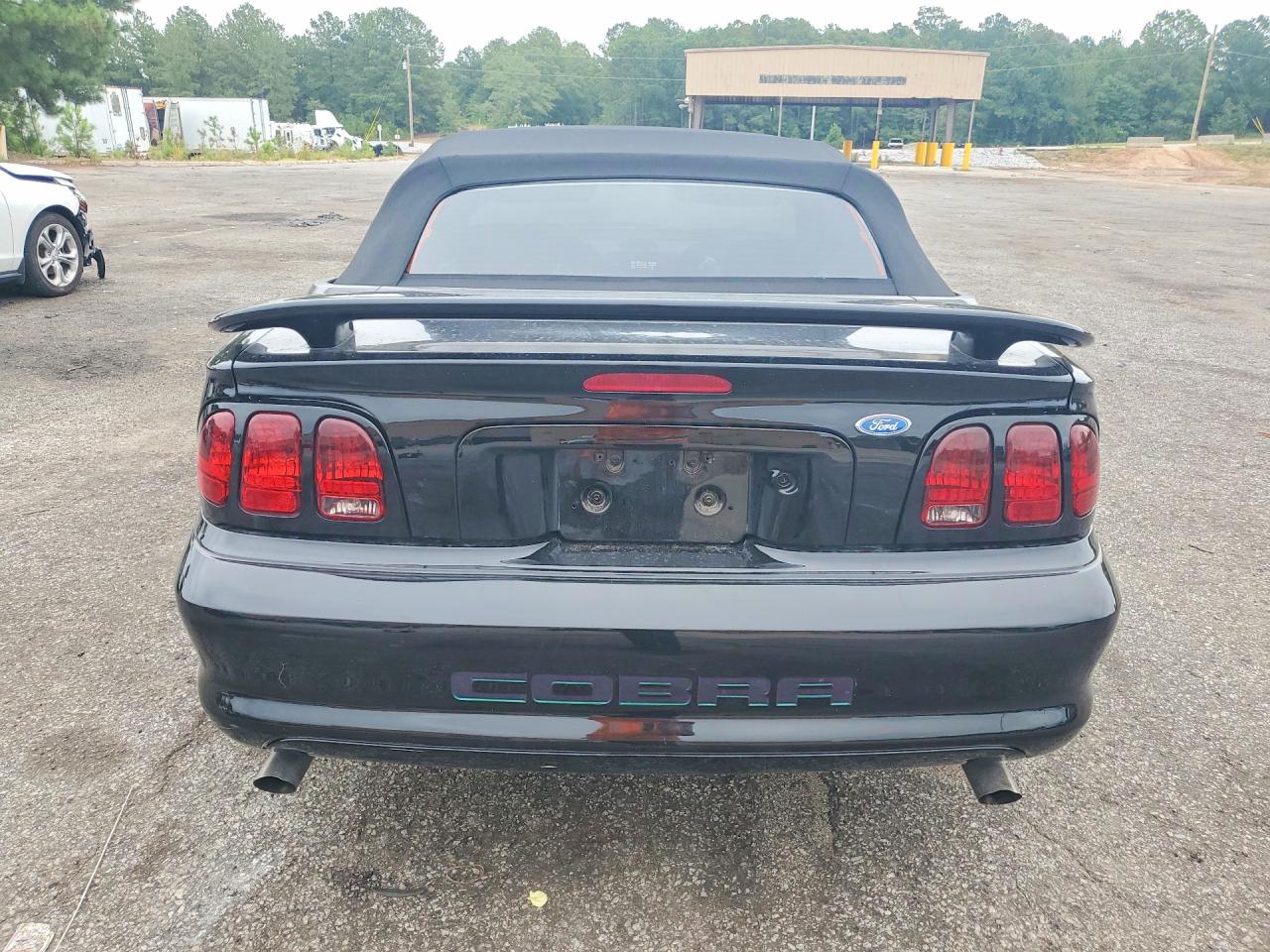 1996 Ford Mustang Cobra Black vin: 1FALP46V4TF188029
