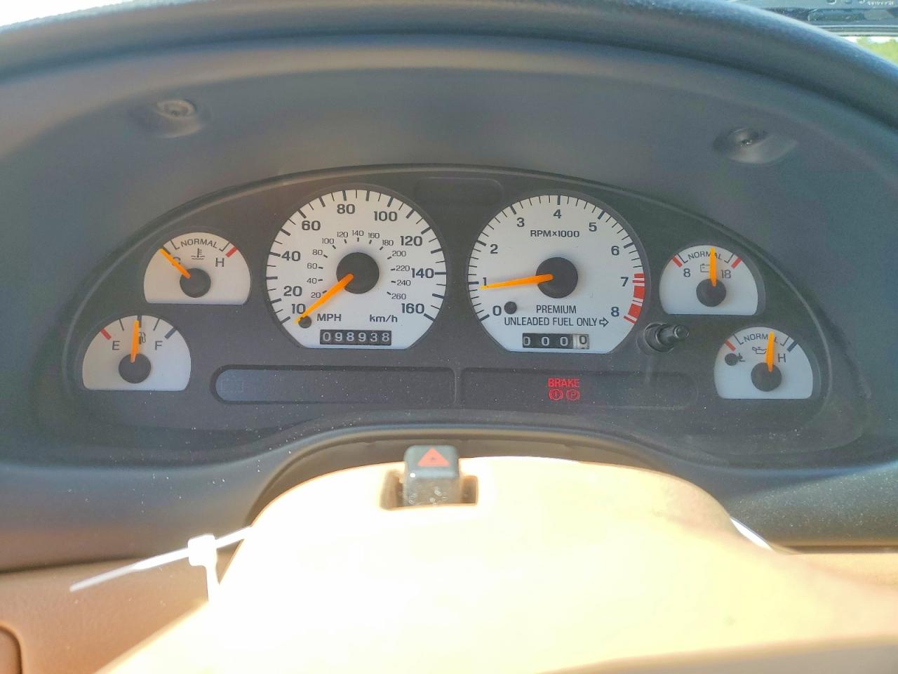 1997 Ford Mustang Cobra Черный vin: 1FALP46V6VF151583