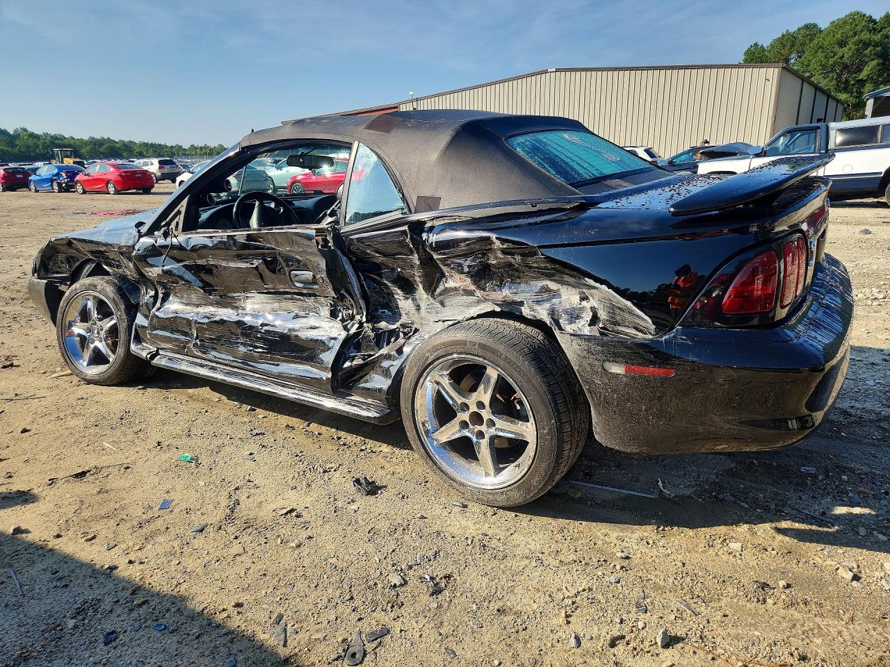1997 Ford Mustang Svt Cobra Black vin: 1FALP46VXVF166362