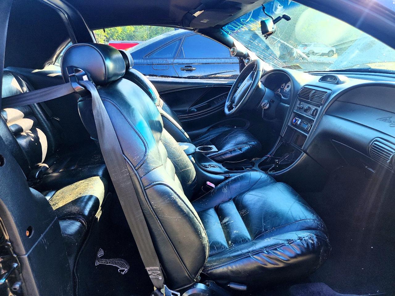 1997 Ford Mustang Svt Cobra Black vin: 1FALP46VXVF166362