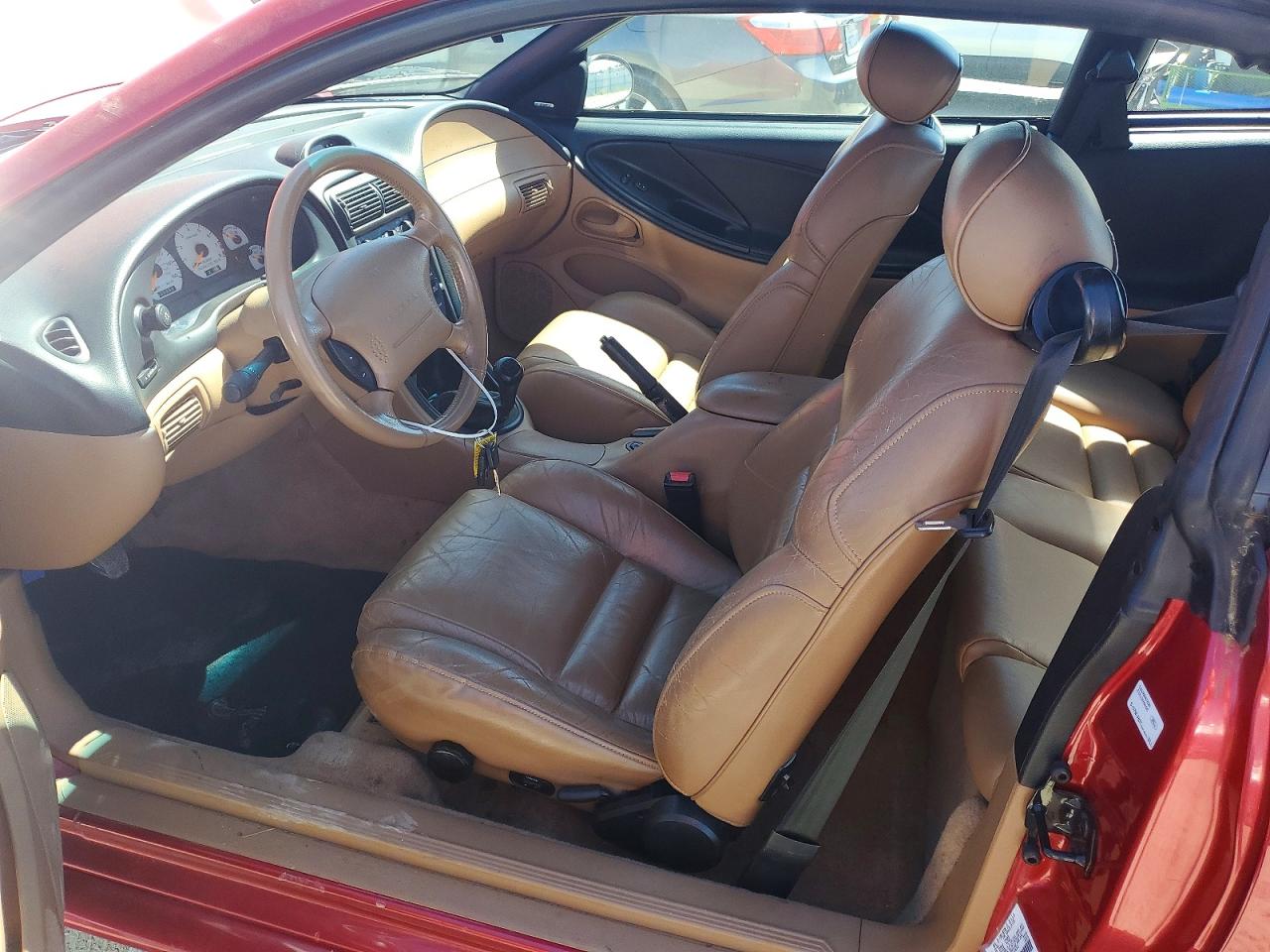1996 Ford Mustang Cobra Red vin: 1FALP47V1TF134444