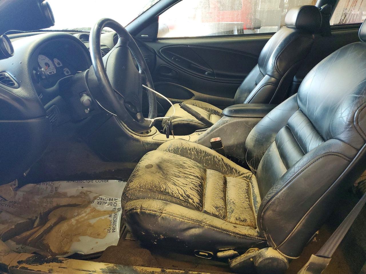 1997 Ford Mustang Cobra Черный vin: 1FALP47V4VF163679