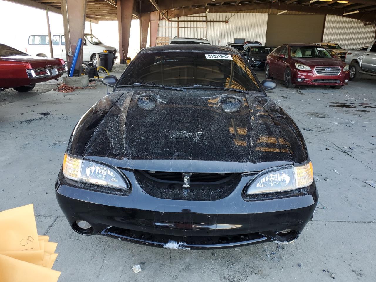 1997 Ford Mustang Cobra Black vin: 1FALP47V6VF192682