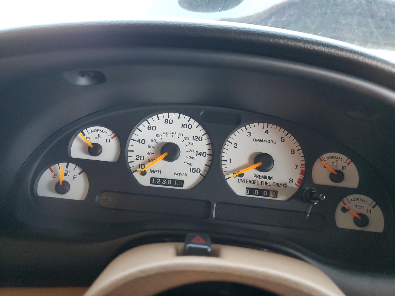 1997 Ford Mustang Cobra Black vin: 1FALP47V6VF192682