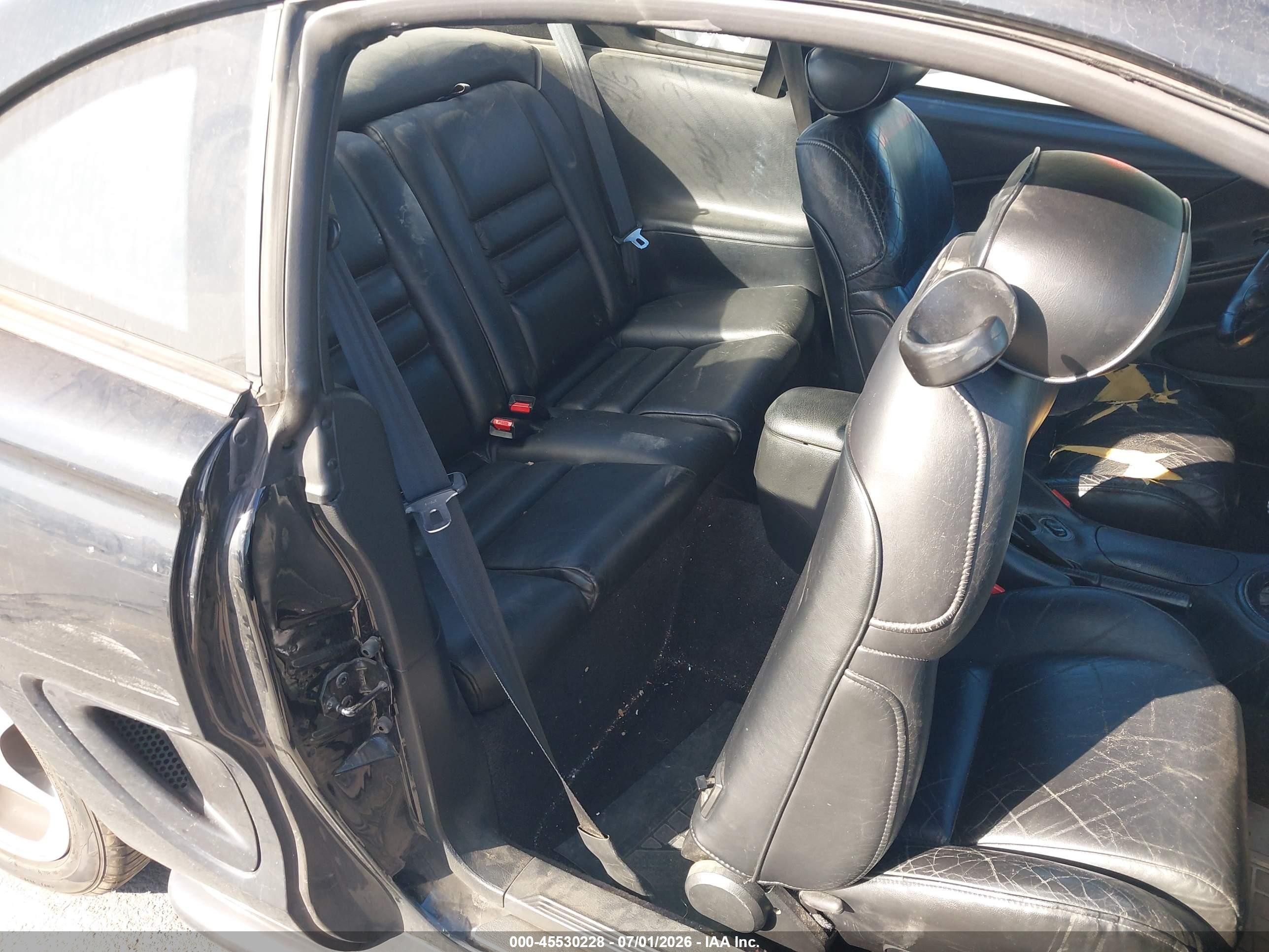 1996 Ford Mustang Cobra Черный vin: 1FALP47VXTF137911