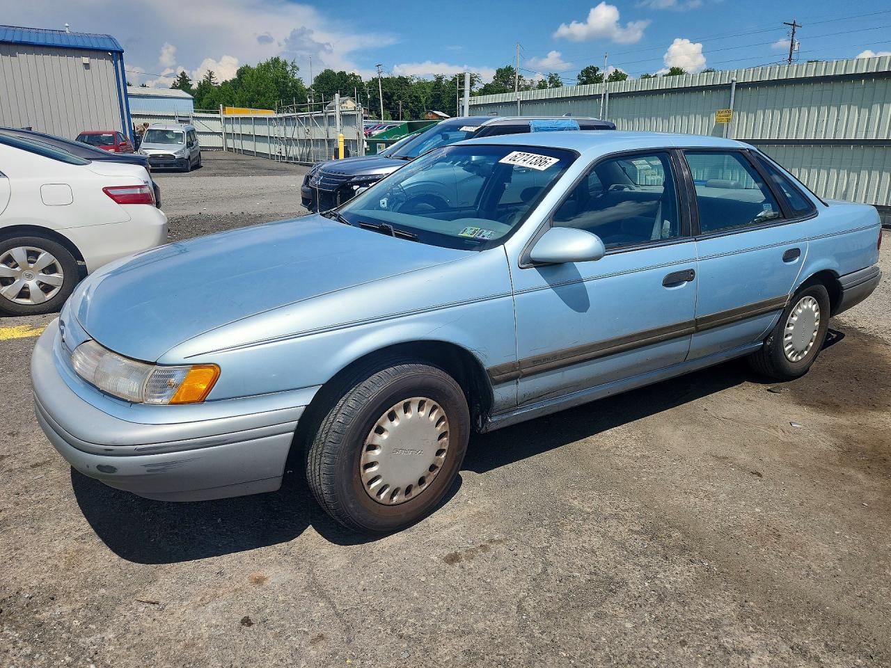 1992 Ford Taurus L Синий vin: 1FALP50U0NG279446
