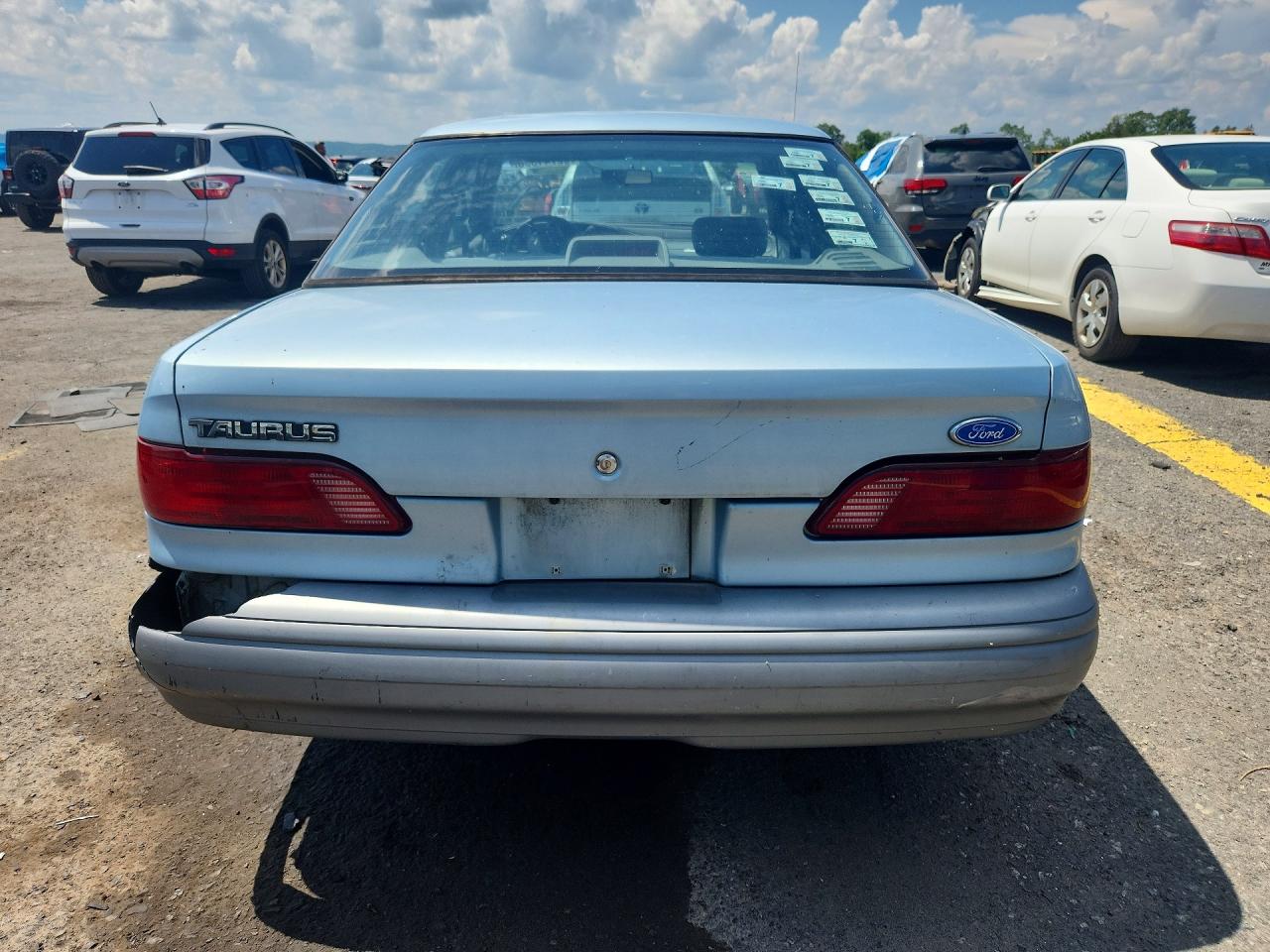 1992 Ford Taurus L Синий vin: 1FALP50U0NG279446