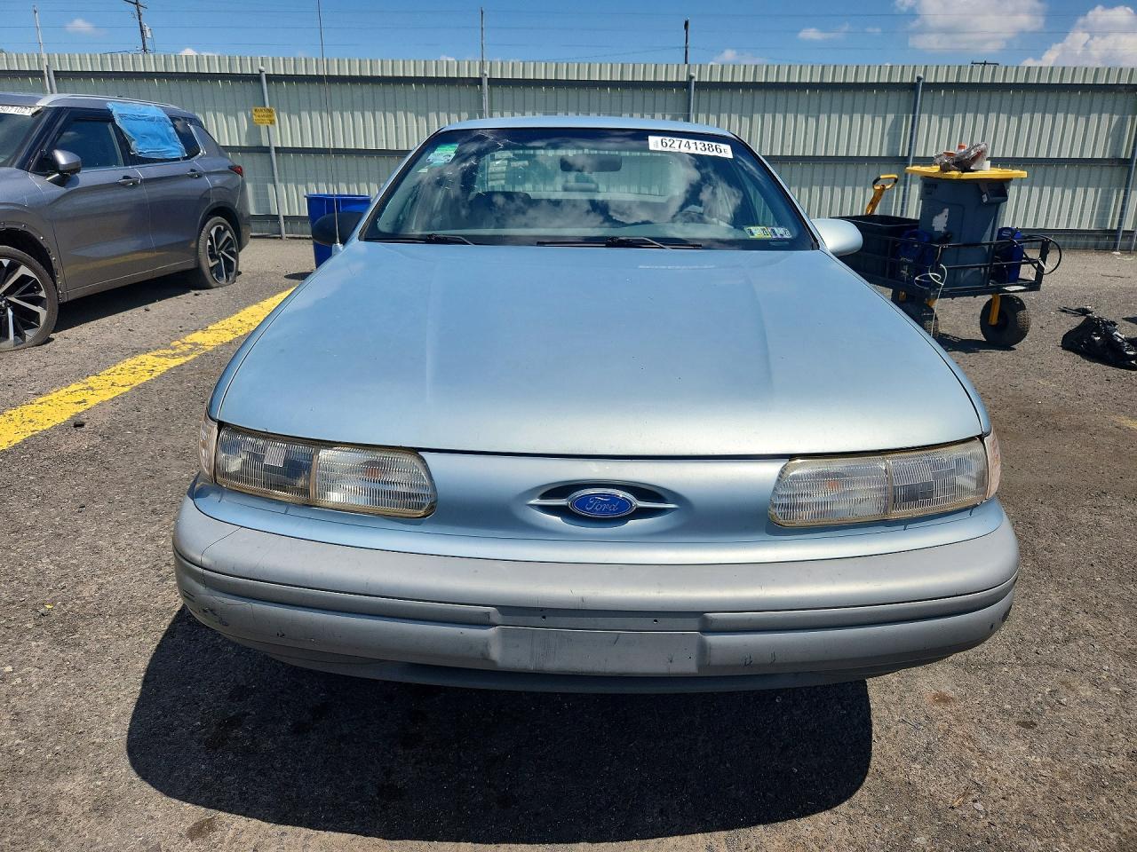 1992 Ford Taurus L Синий vin: 1FALP50U0NG279446