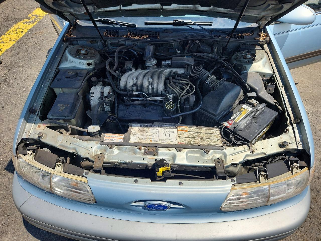 1992 Ford Taurus L Синий vin: 1FALP50U0NG279446