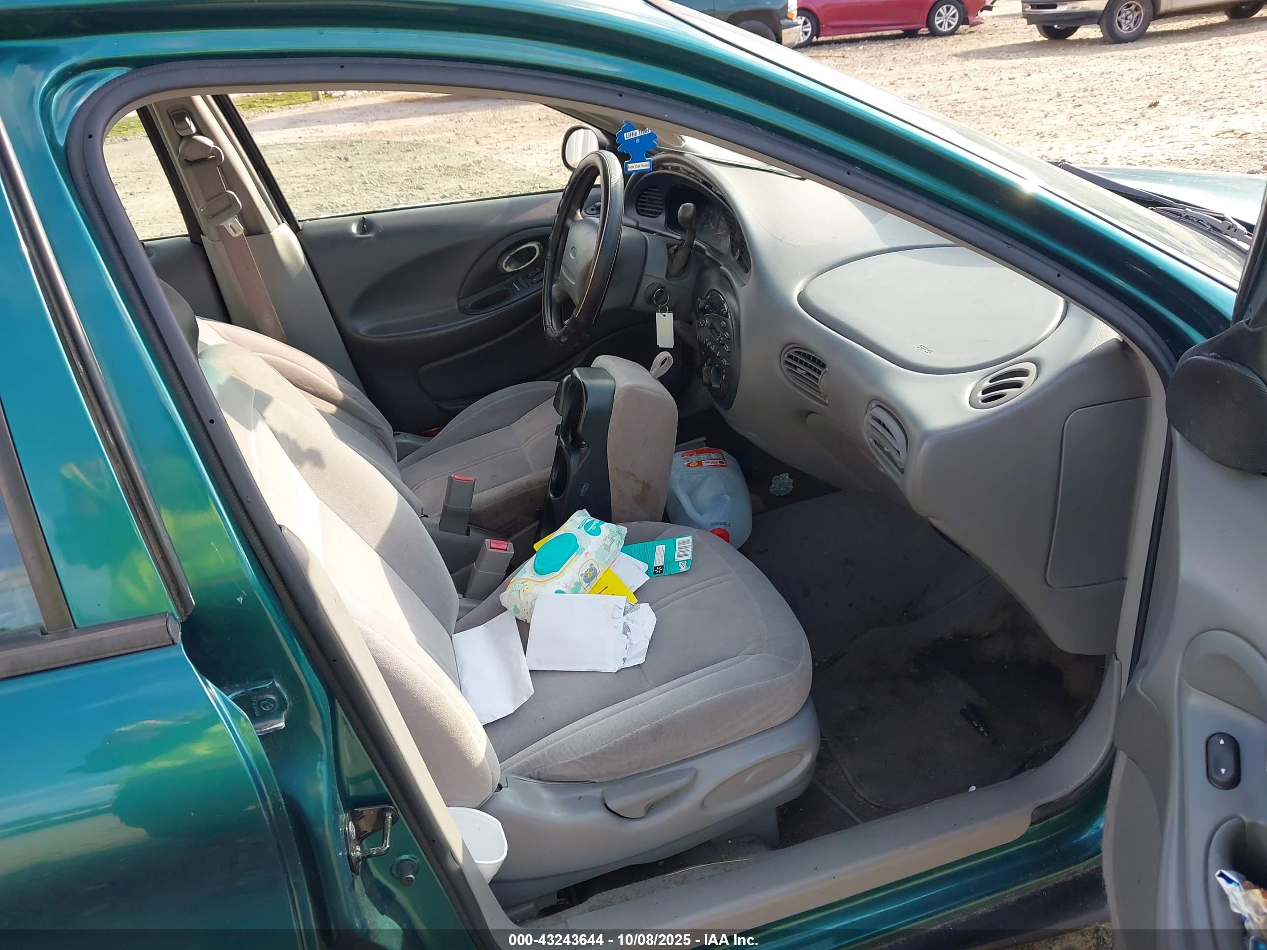 1996 Ford Taurus G Зеленый vin: 1FALP51U3TA316584