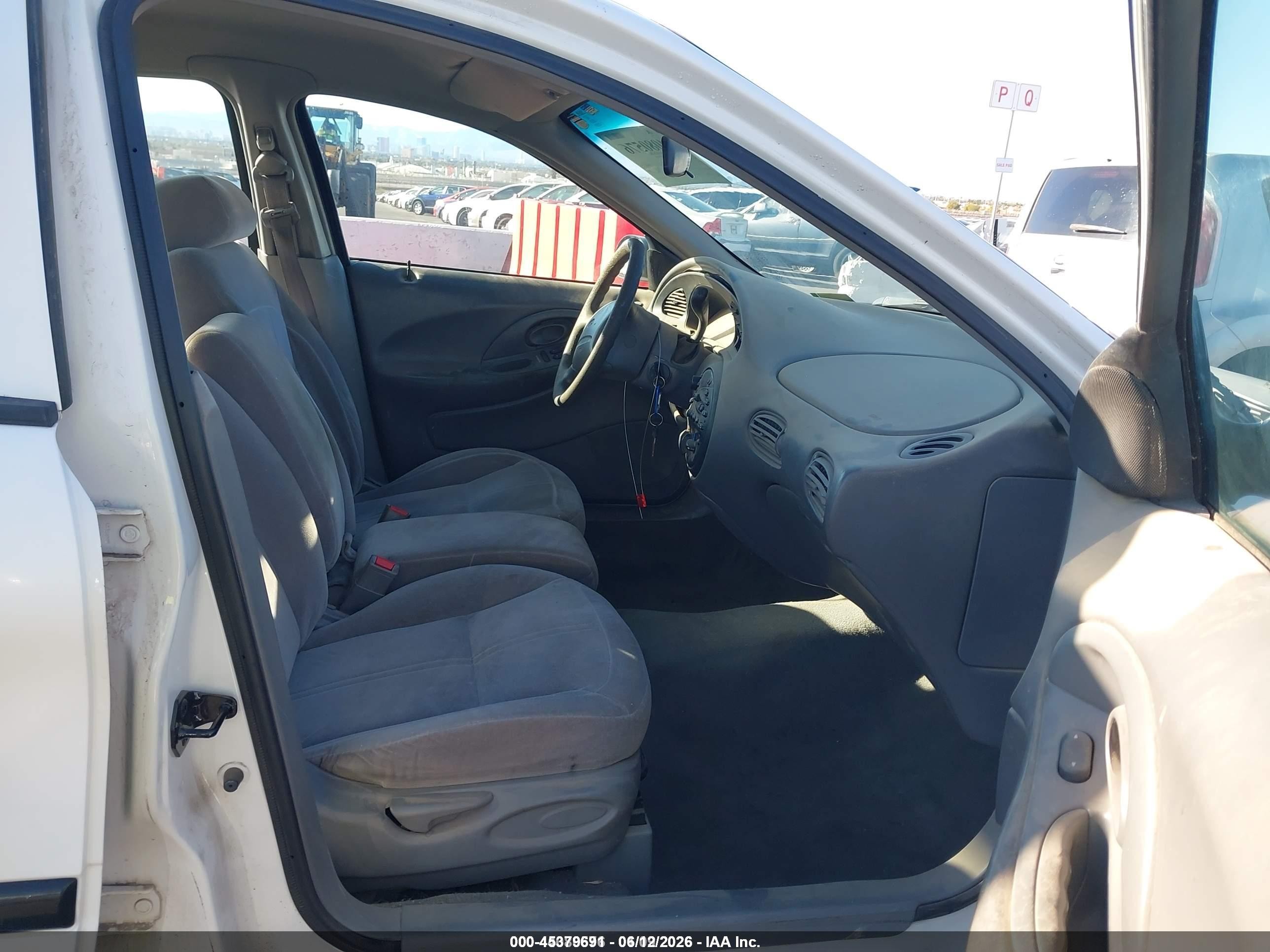 1996 Ford Taurus G White vin: 1FALP51U6TA287324