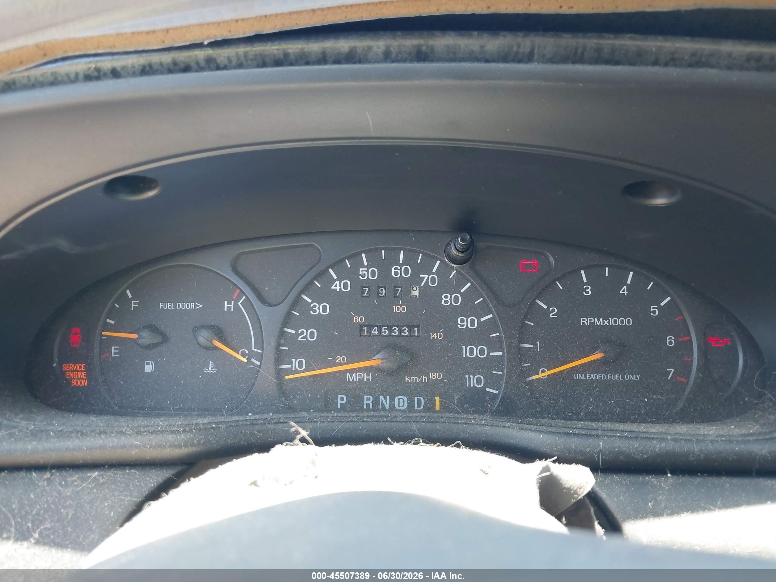 1996 Ford Taurus G Red vin: 1FALP51U8TG265256