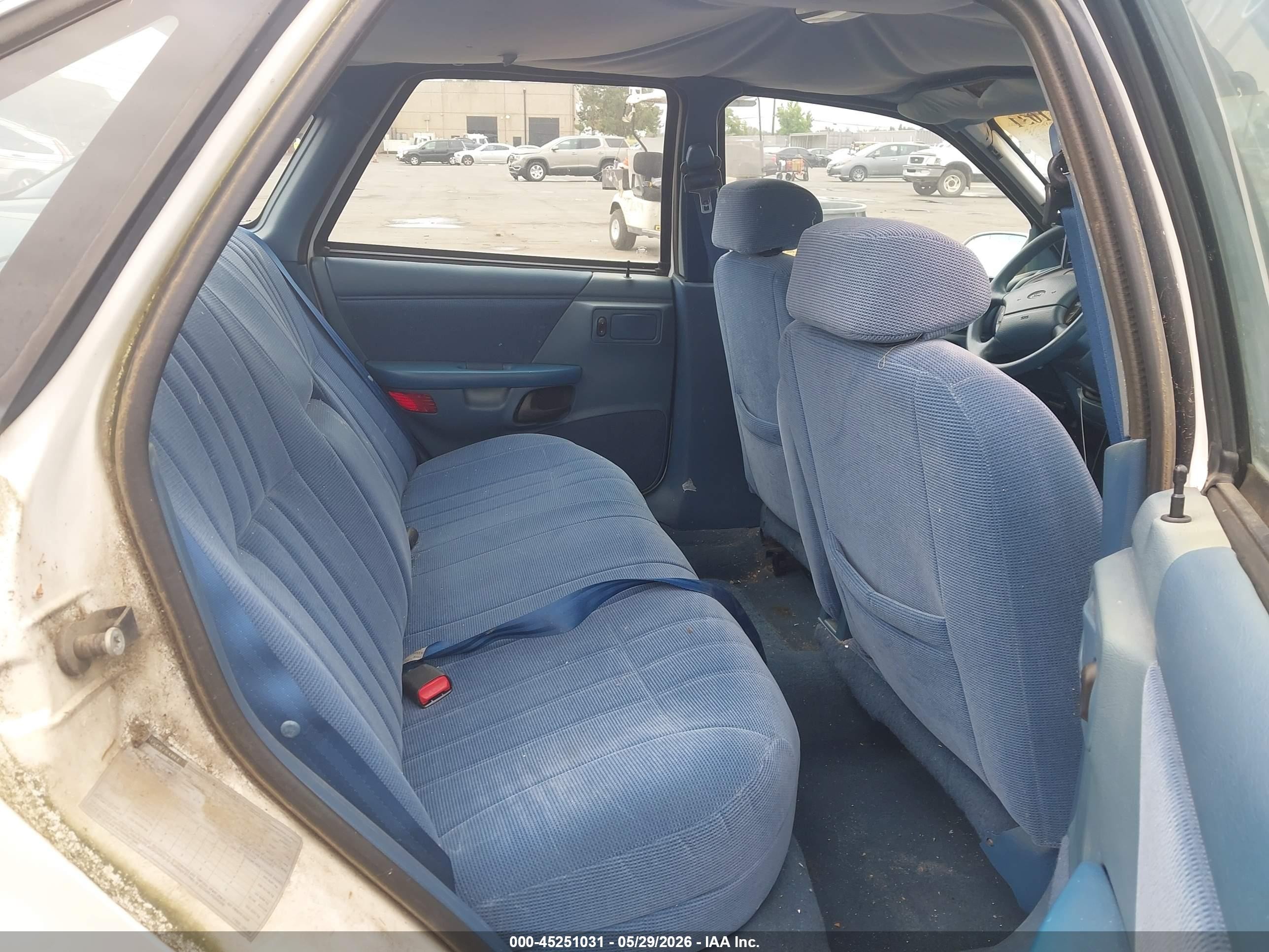 1994 Ford Taurus Gl White vin: 1FALP5240RG278400