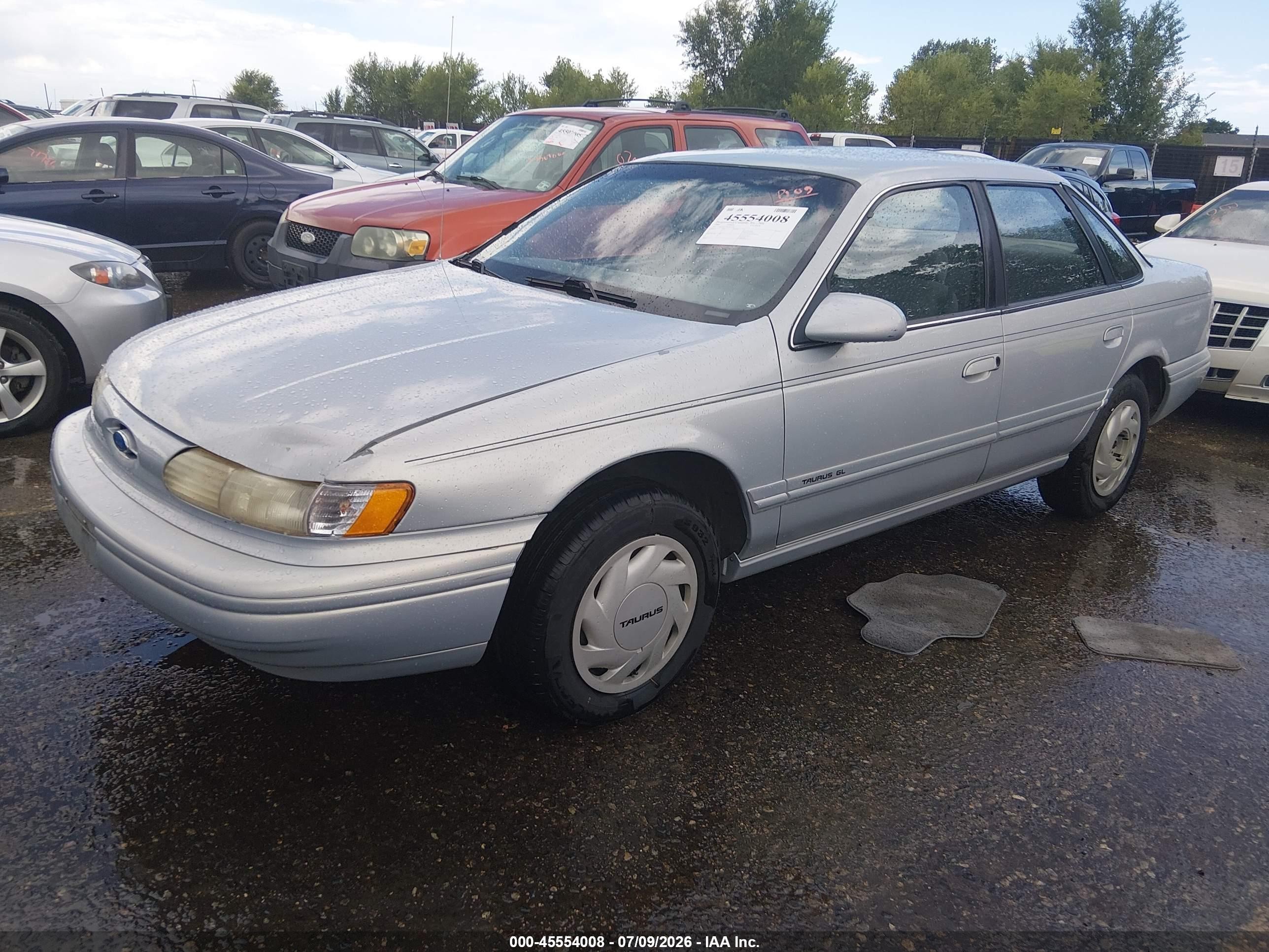 1994 Ford Taurus Gl Silver vin: 1FALP5243RG232124