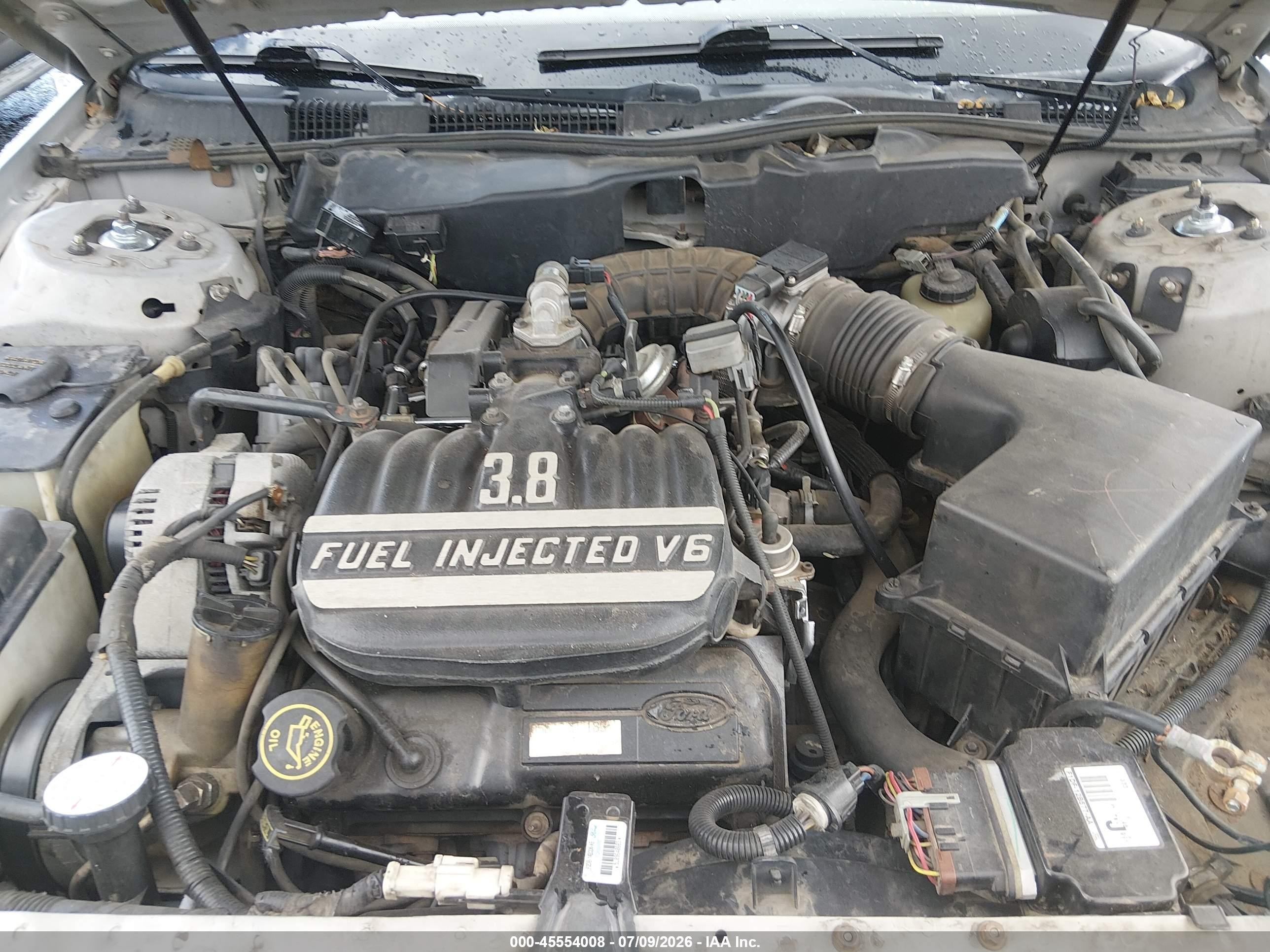 1994 Ford Taurus Gl Silver vin: 1FALP5243RG232124