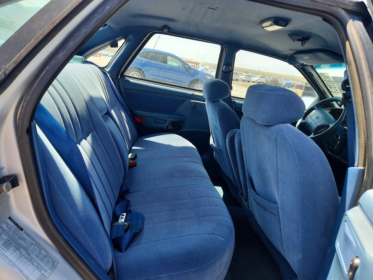 1995 Ford Taurus Gl/se Silver vin: 1FALP5244SG323943