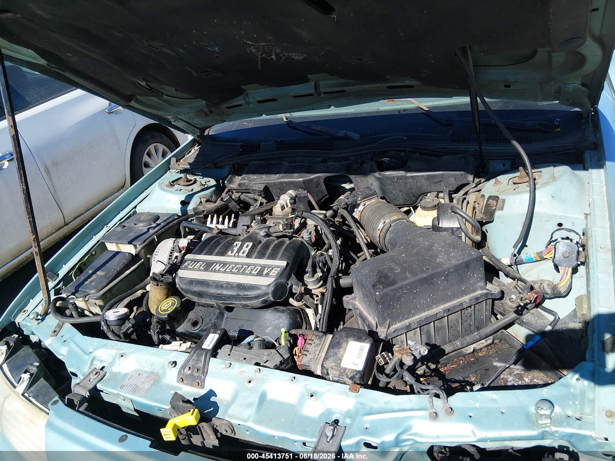 1995 Ford Taurus Gl/se Light Blue vin: 1FALP5249SG286355