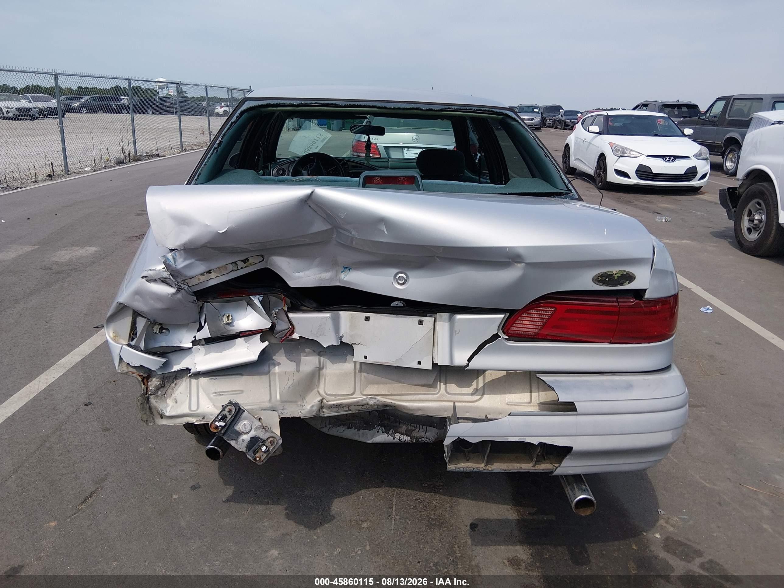 1995 Ford Taurus Gl/se Silver vin: 1FALP52U0SG317685
