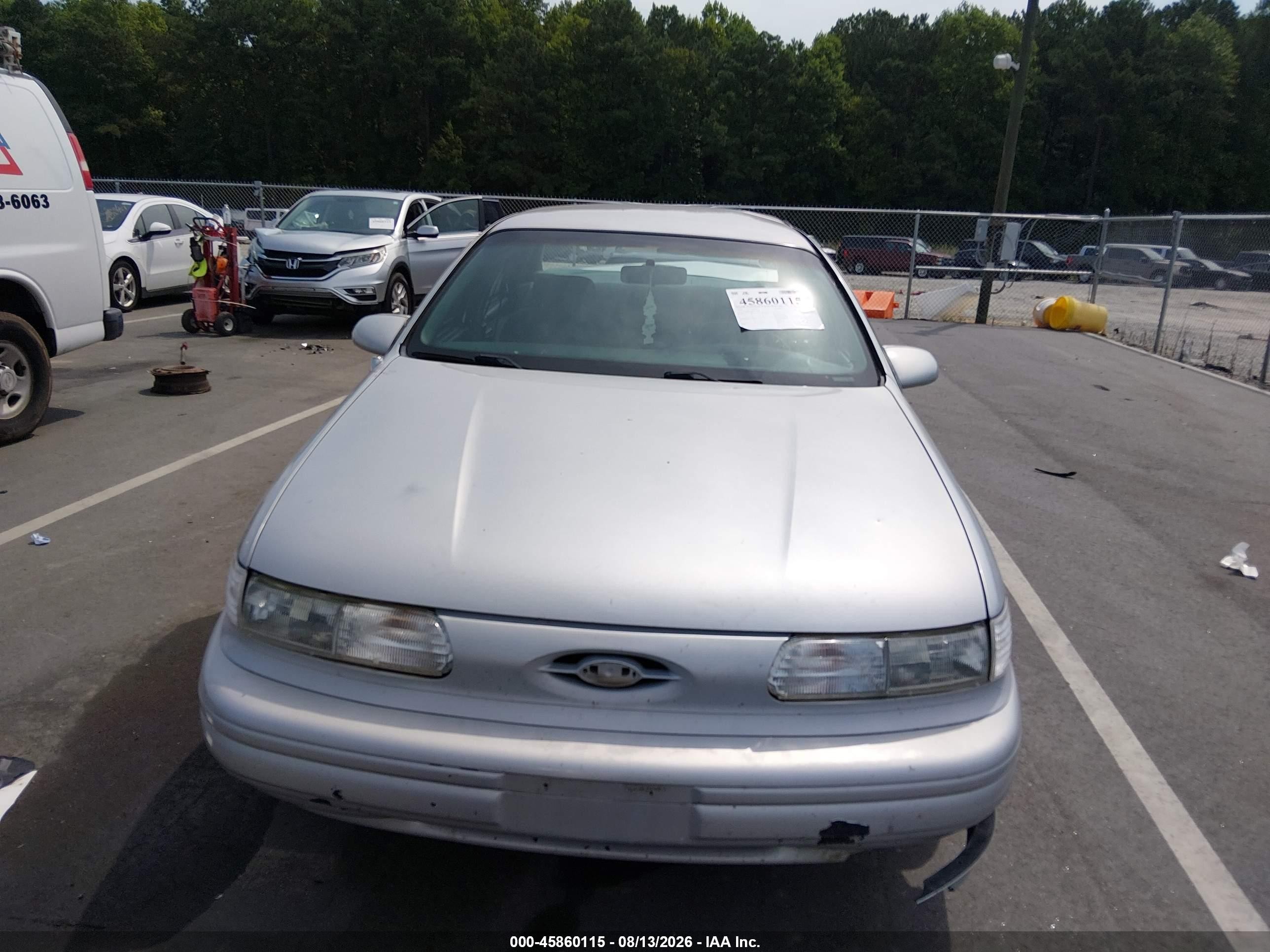 1995 Ford Taurus Gl/se Silver vin: 1FALP52U0SG317685