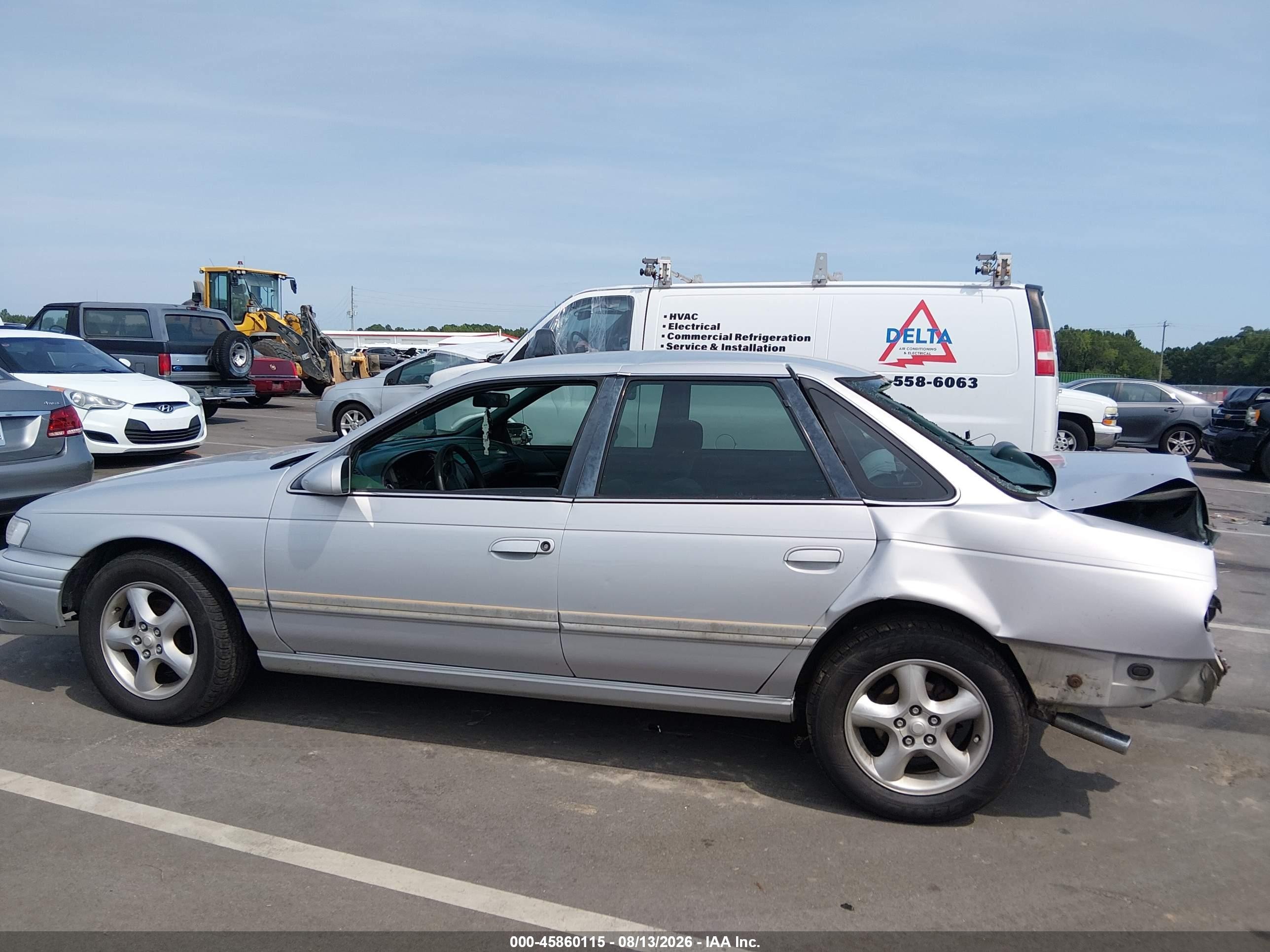 1995 Ford Taurus Gl/se Silver vin: 1FALP52U0SG317685