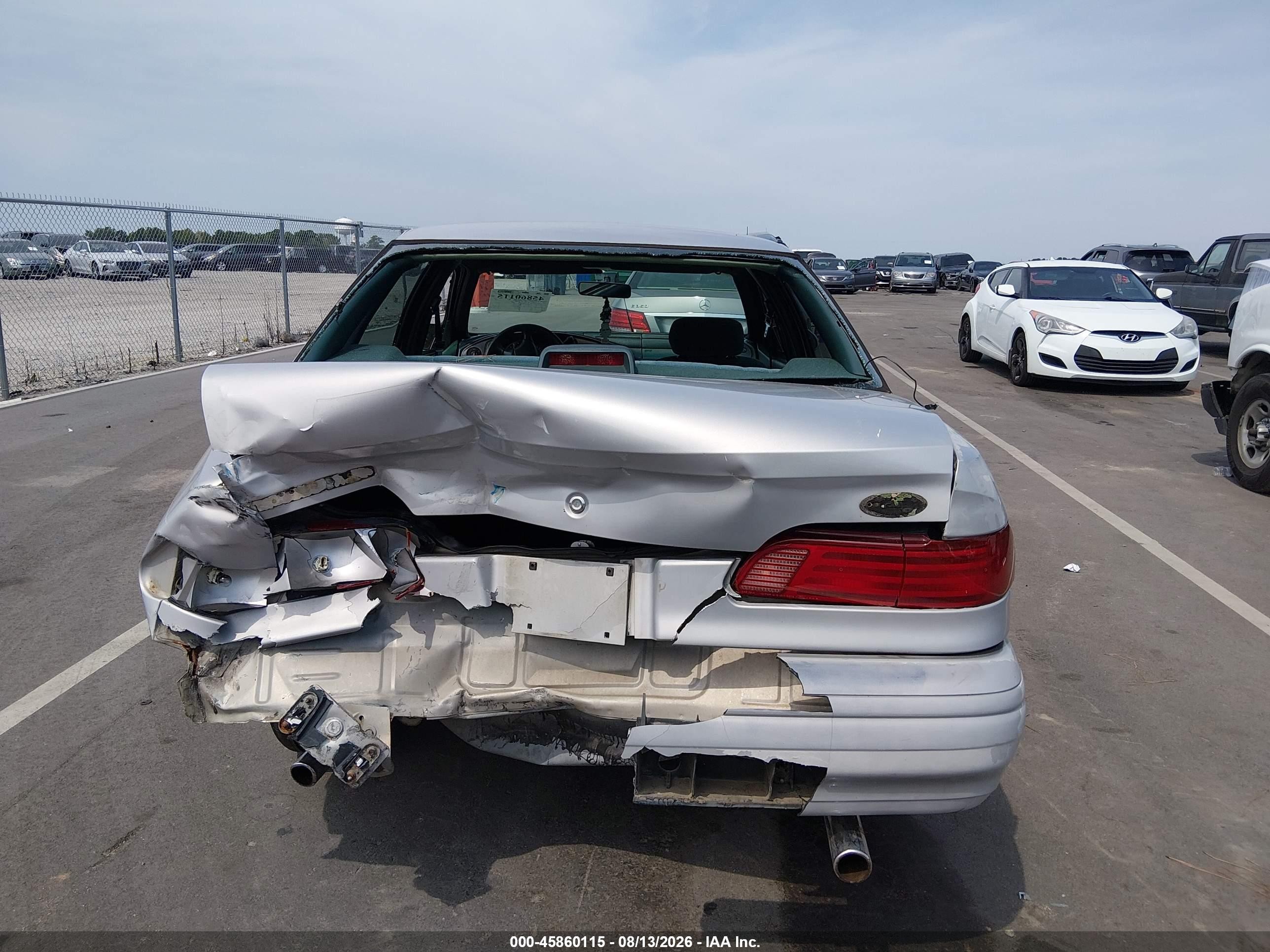1995 Ford Taurus Gl/se Silver vin: 1FALP52U0SG317685