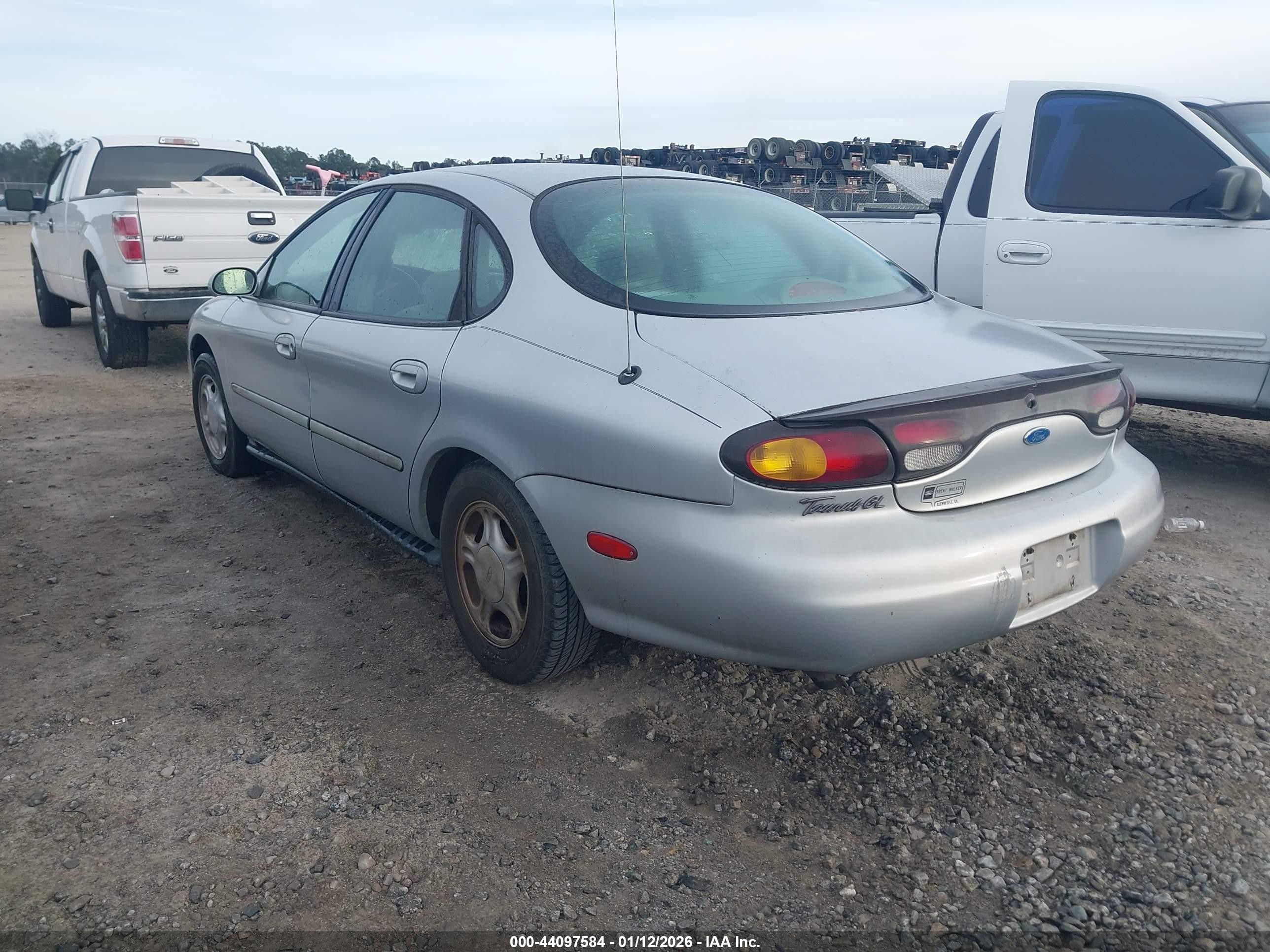 1996 Ford Taurus Gl Silver vin: 1FALP52U0TA158784