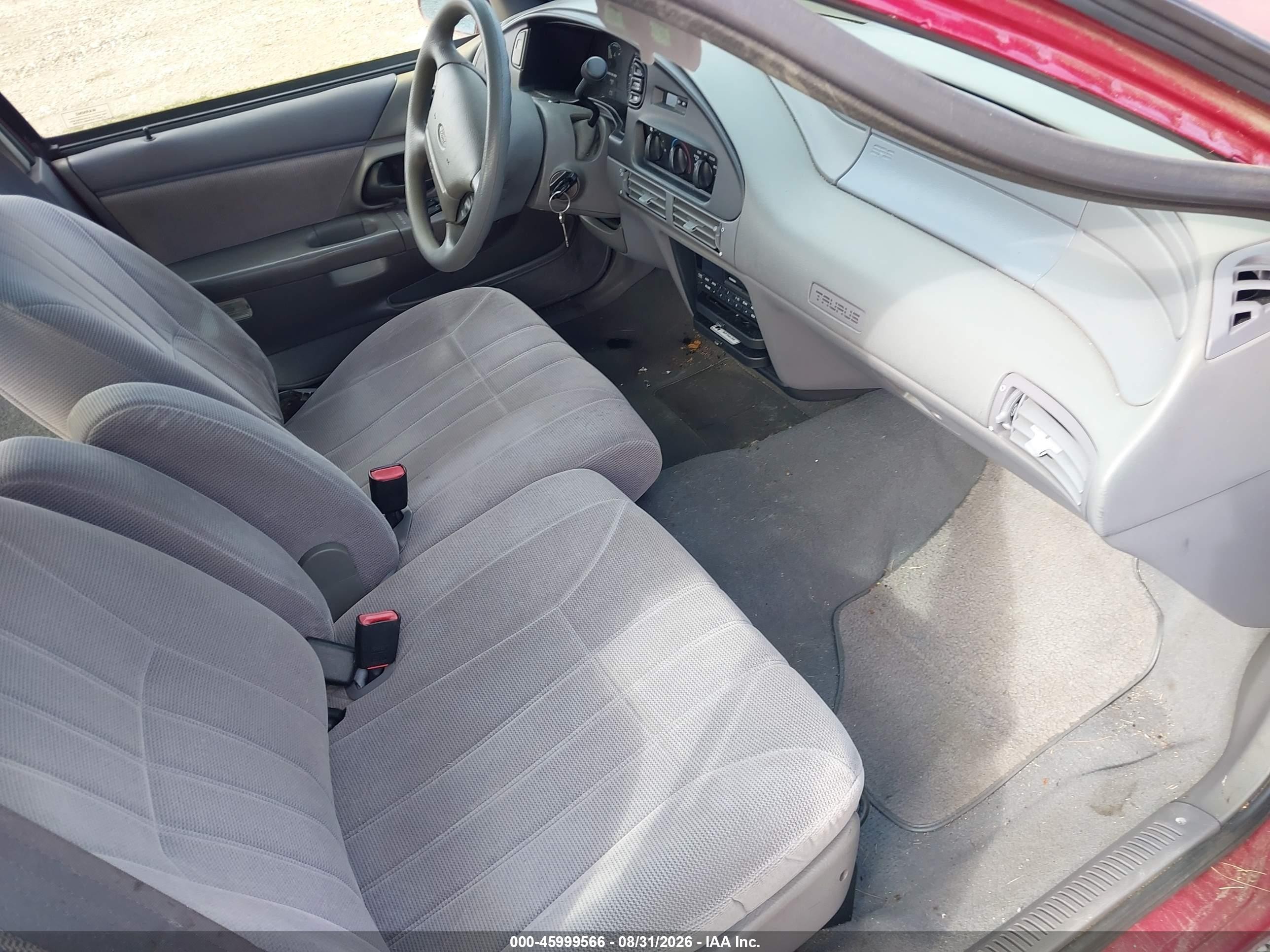 1994 Ford Taurus Gl Red vin: 1FALP52U1RA219522