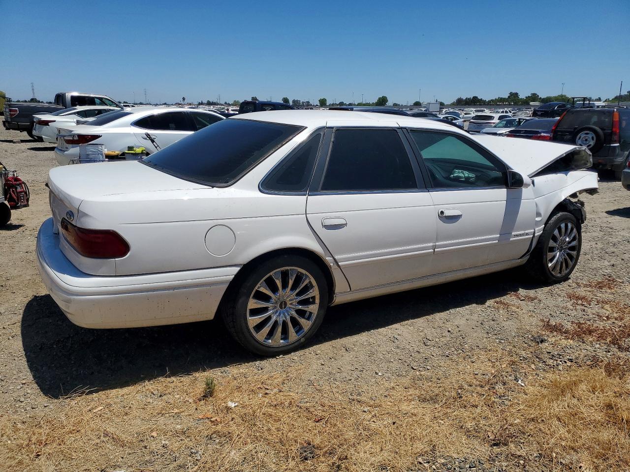1995 Ford Taurus Gl White vin: 1FALP52U2SA122335