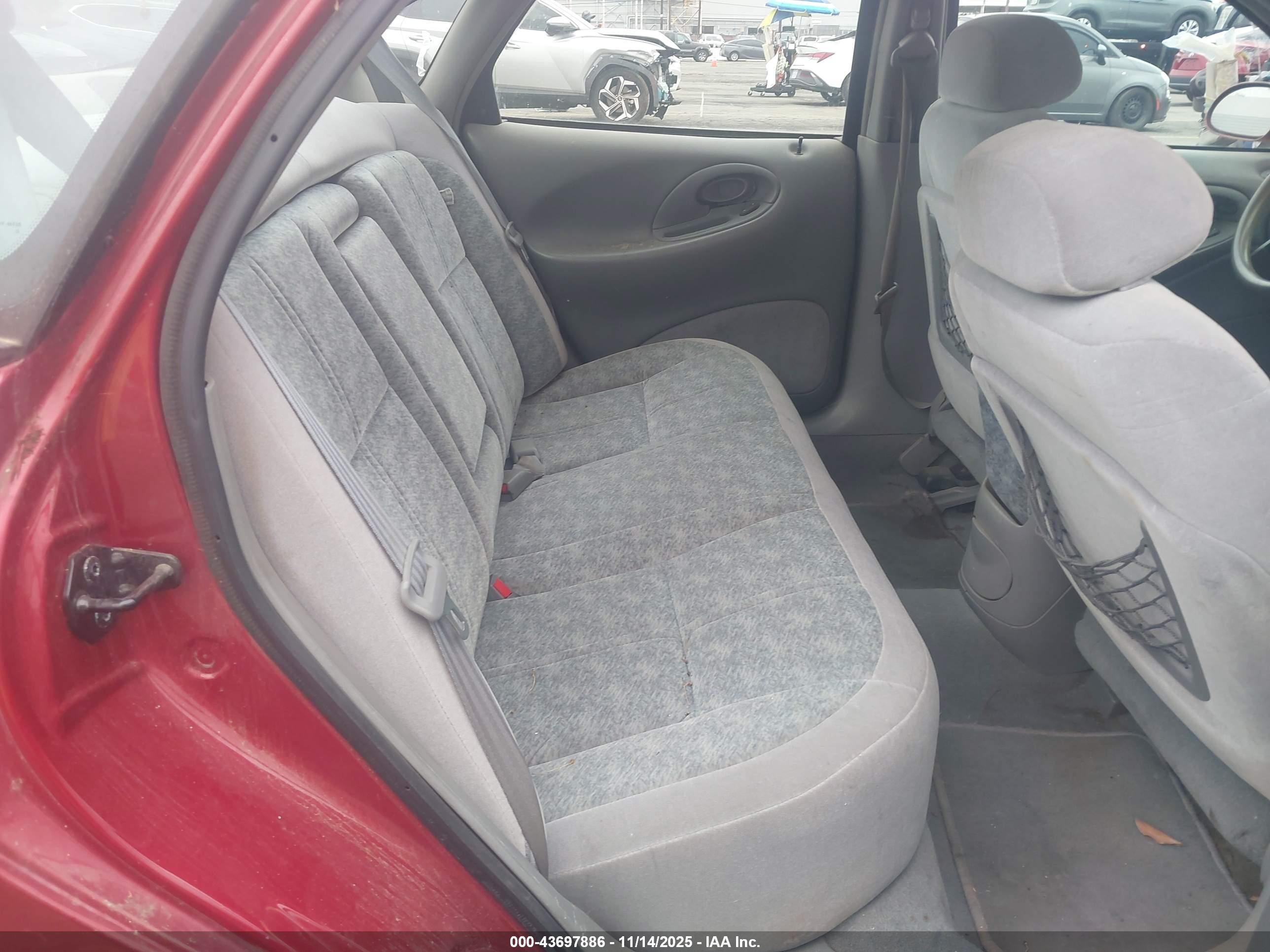 1996 Ford Taurus Gl Burgundy vin: 1FALP52U2TA125141