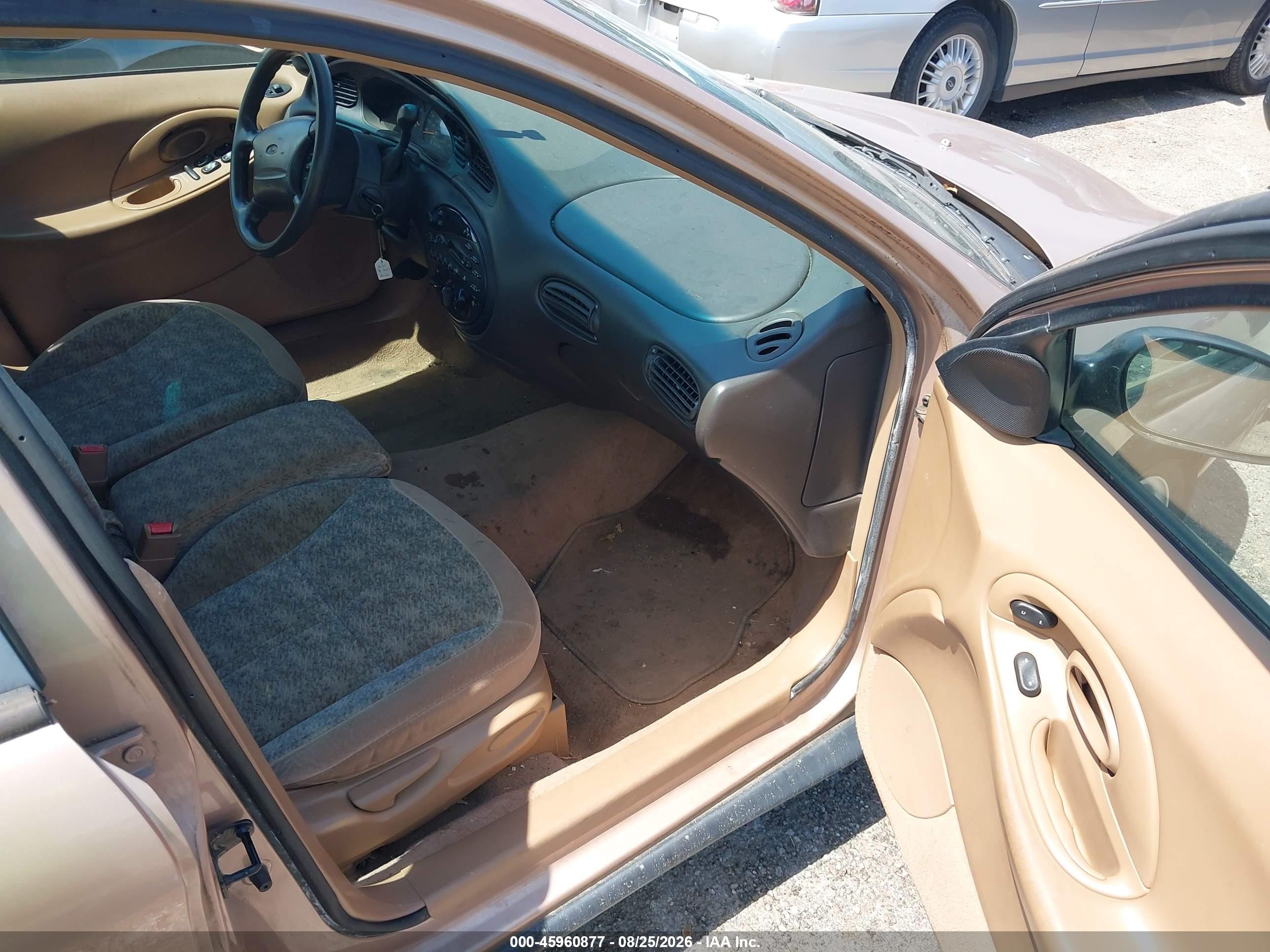 1996 Ford Taurus Gl Gold vin: 1FALP52U2TA153490