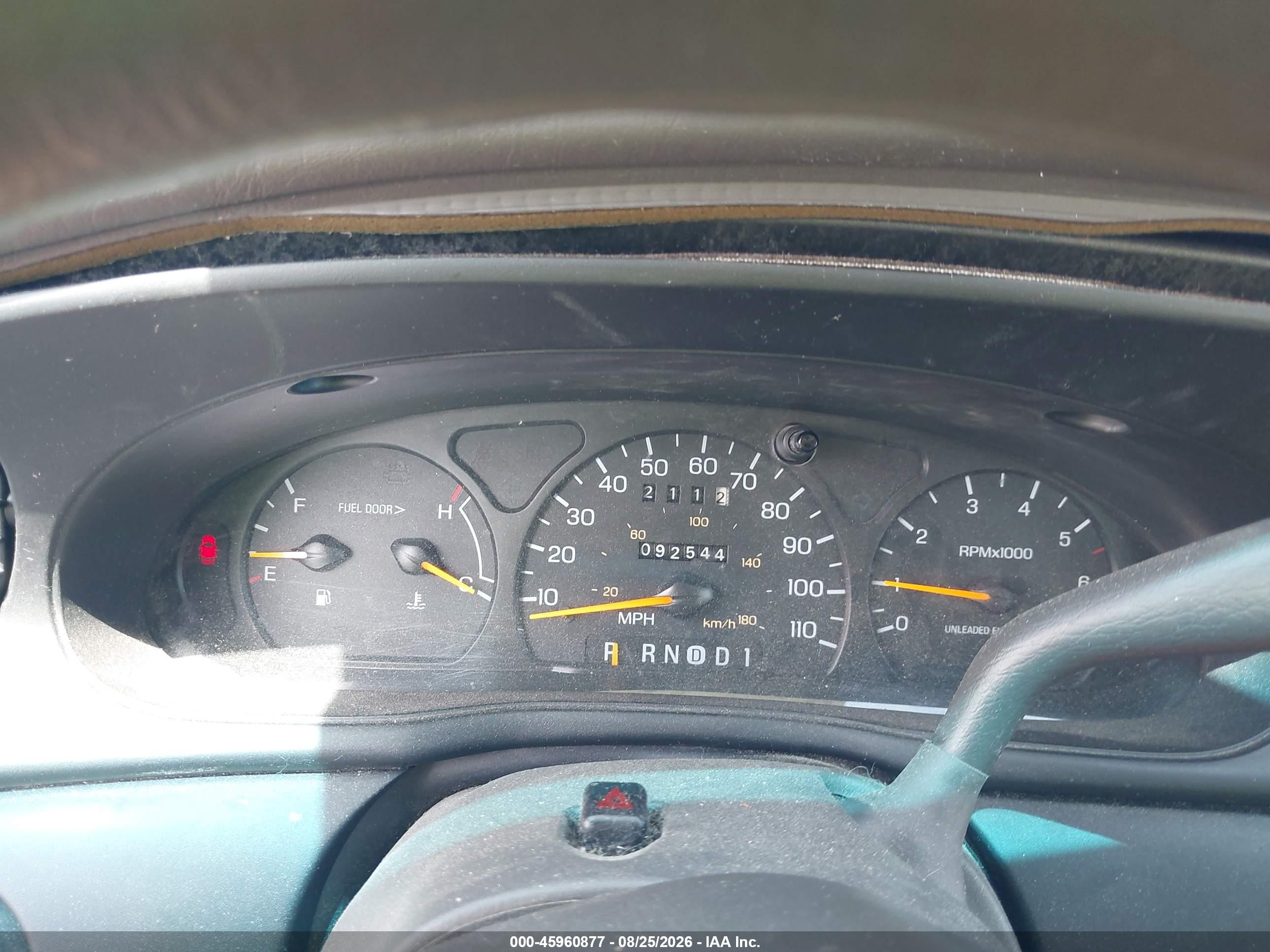 1996 Ford Taurus Gl Gold vin: 1FALP52U2TA153490