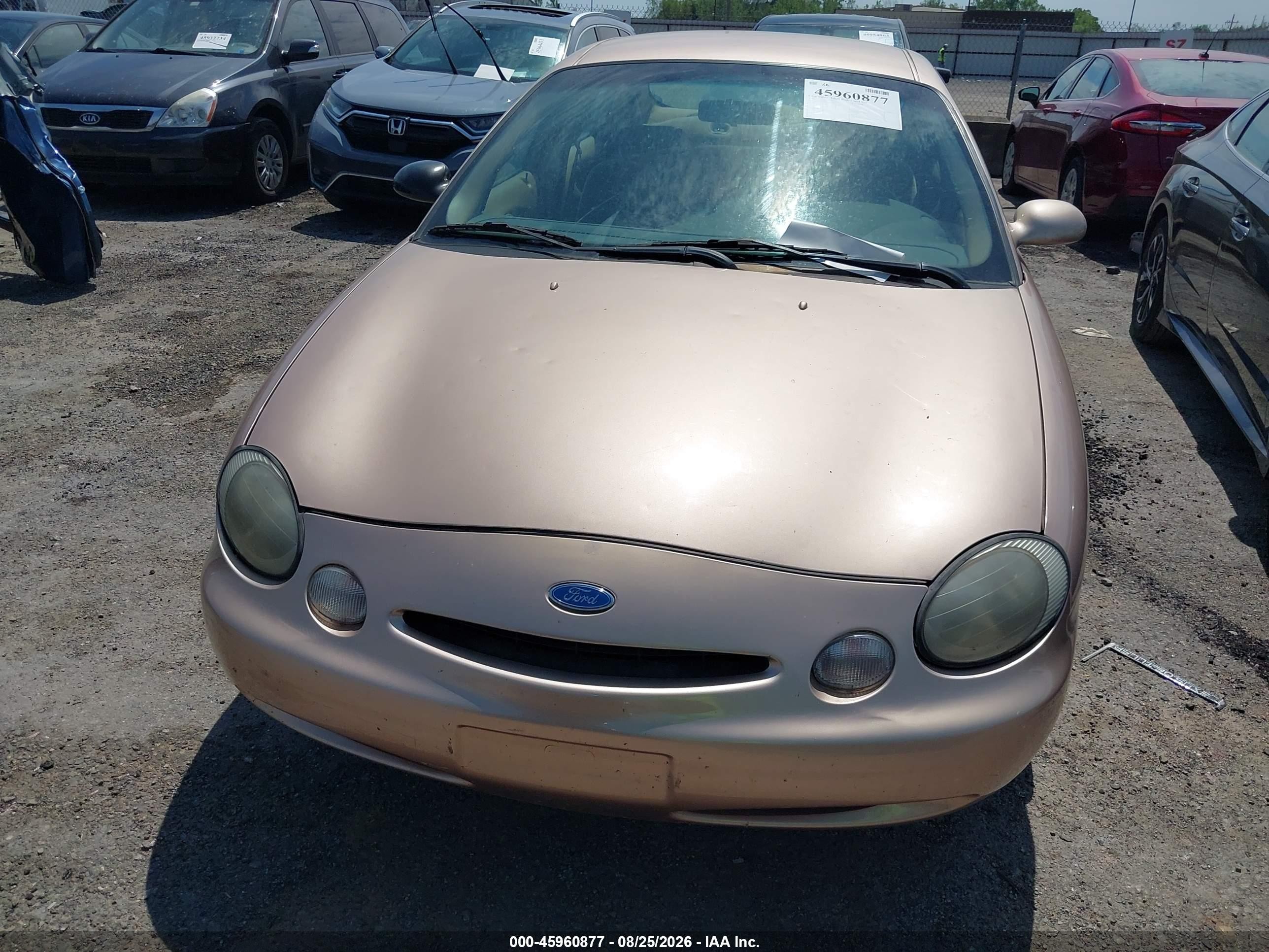 1996 Ford Taurus Gl Gold vin: 1FALP52U2TA153490
