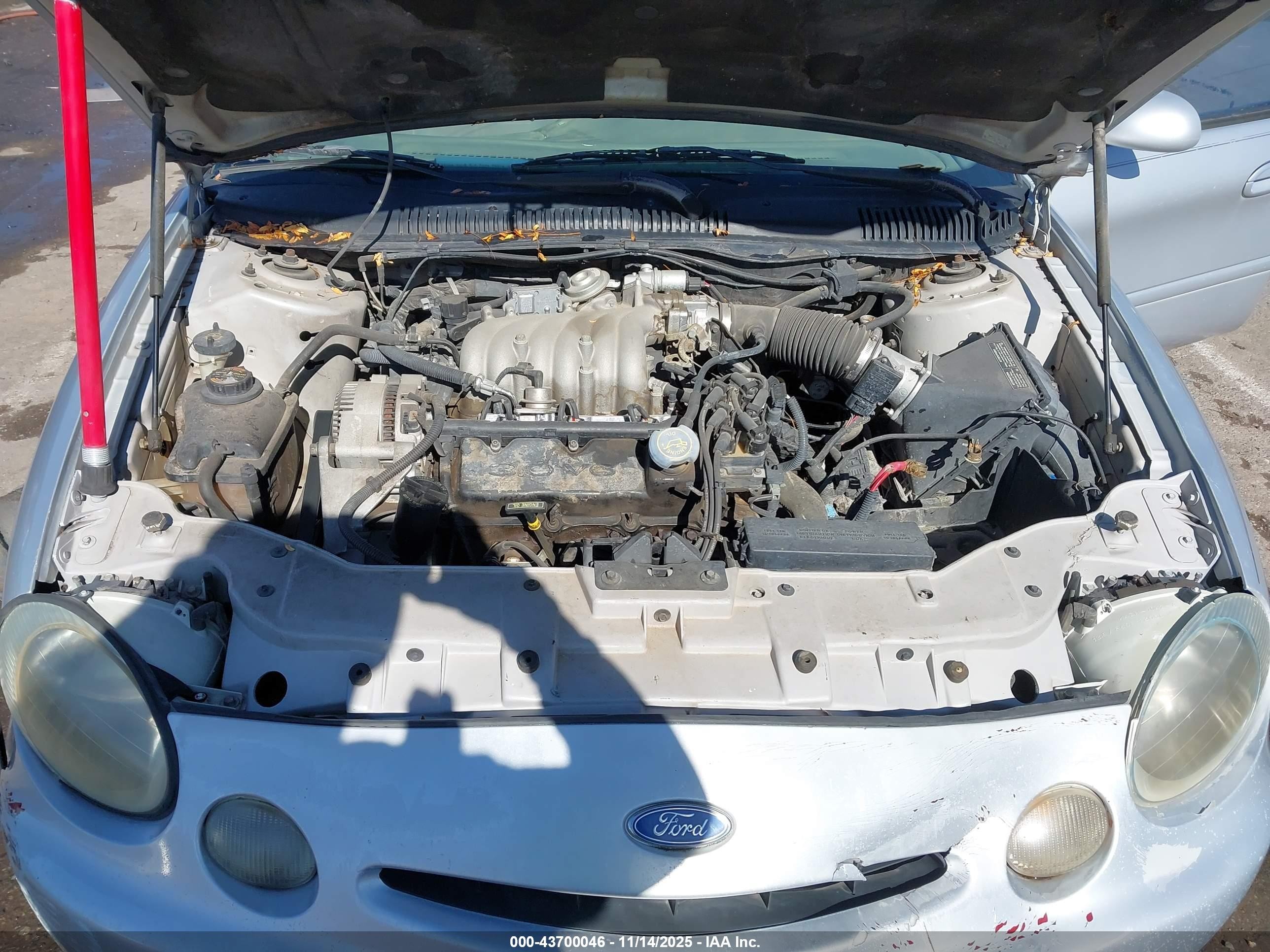 1996 Ford Taurus Gl Silver vin: 1FALP52U2TG285436