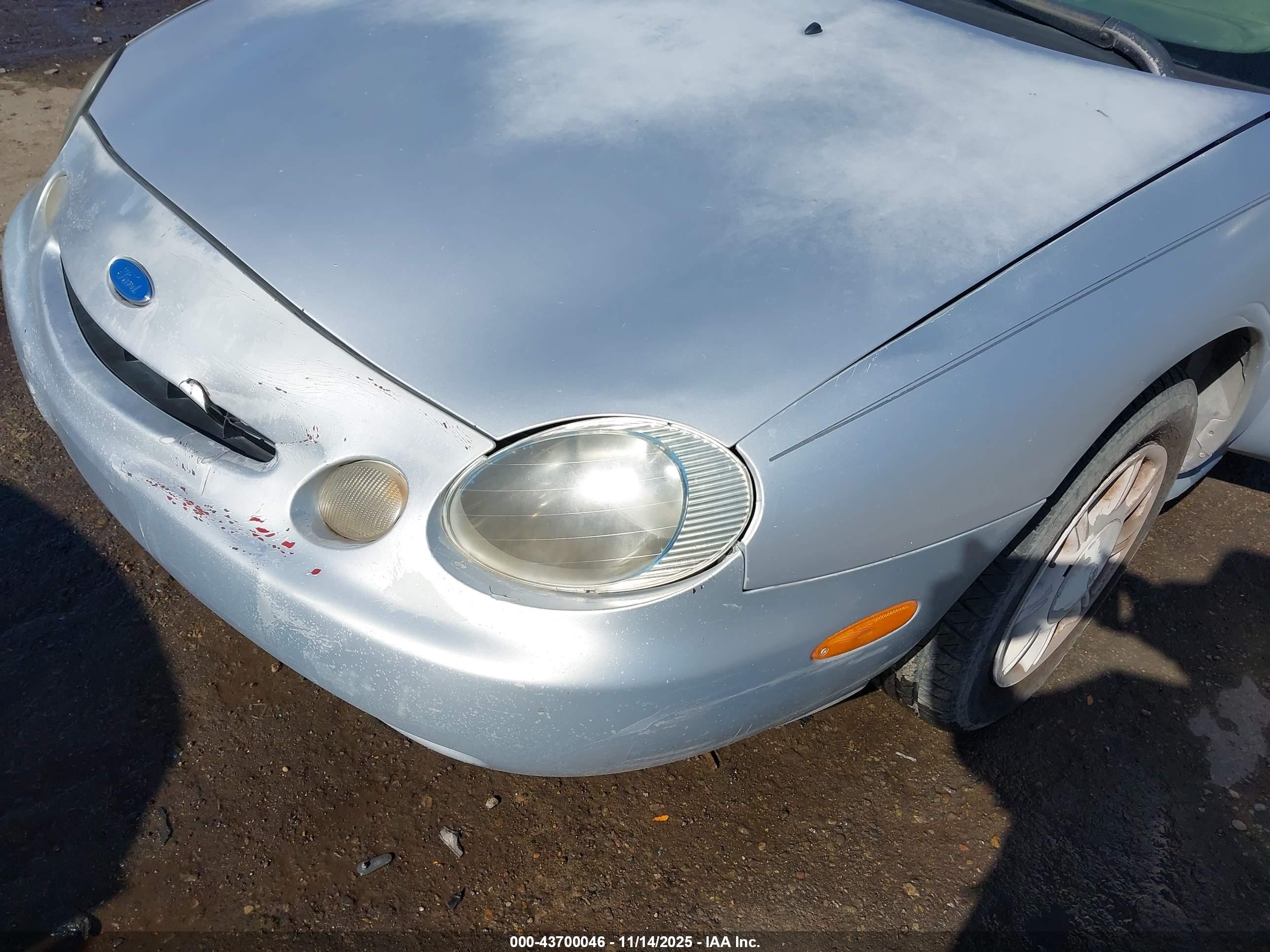 1996 Ford Taurus Gl Silver vin: 1FALP52U2TG285436